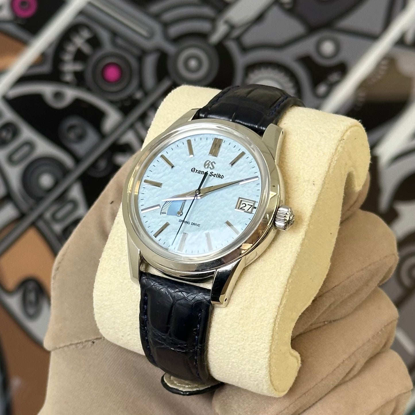 Grand Seiko Spring Drive Skyflake SBGA407