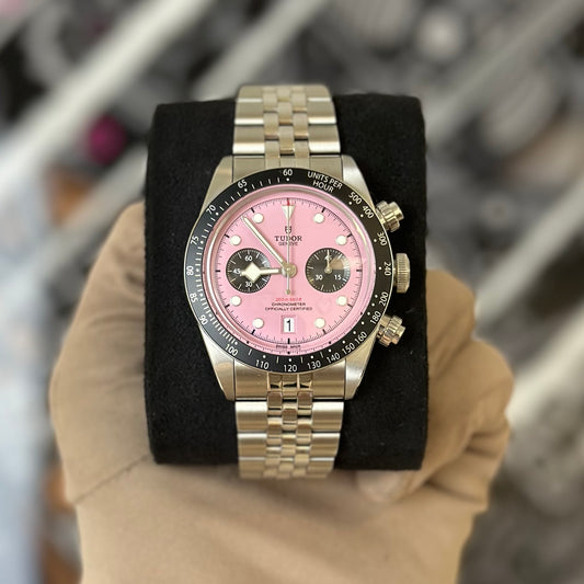 Tudor Black Bay Chrono Pink 79360N