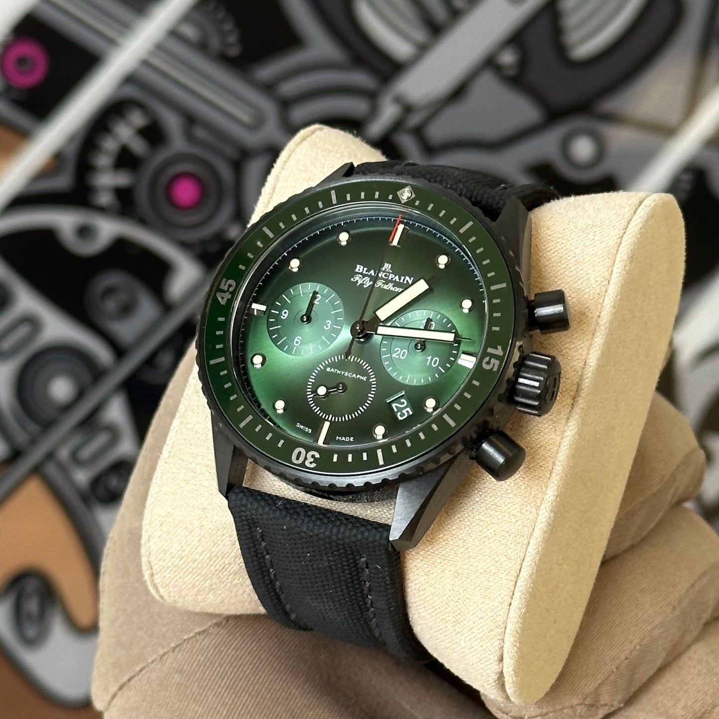 Blancpain Fifty Fathoms Bathyscaphe Chronograph 5200-0153-B52A