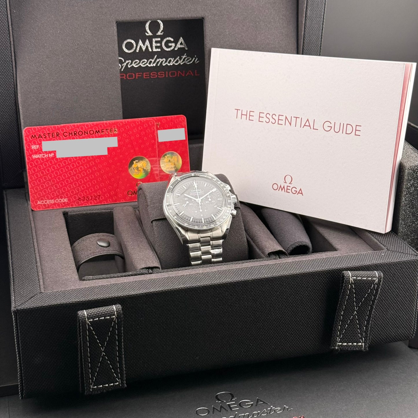 NEW Omega Moonwatch Speedmaster Sapphire 310.30.42.50.01.002