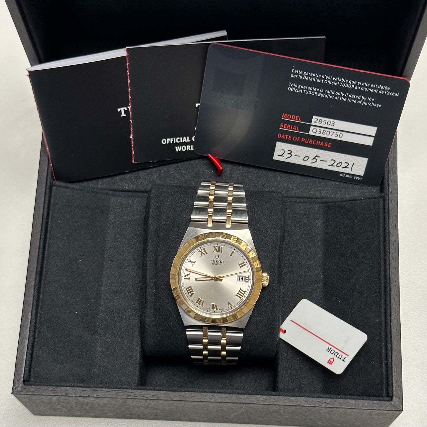 Tudor Royal Yellow Gold Bezel w/ Date 28503