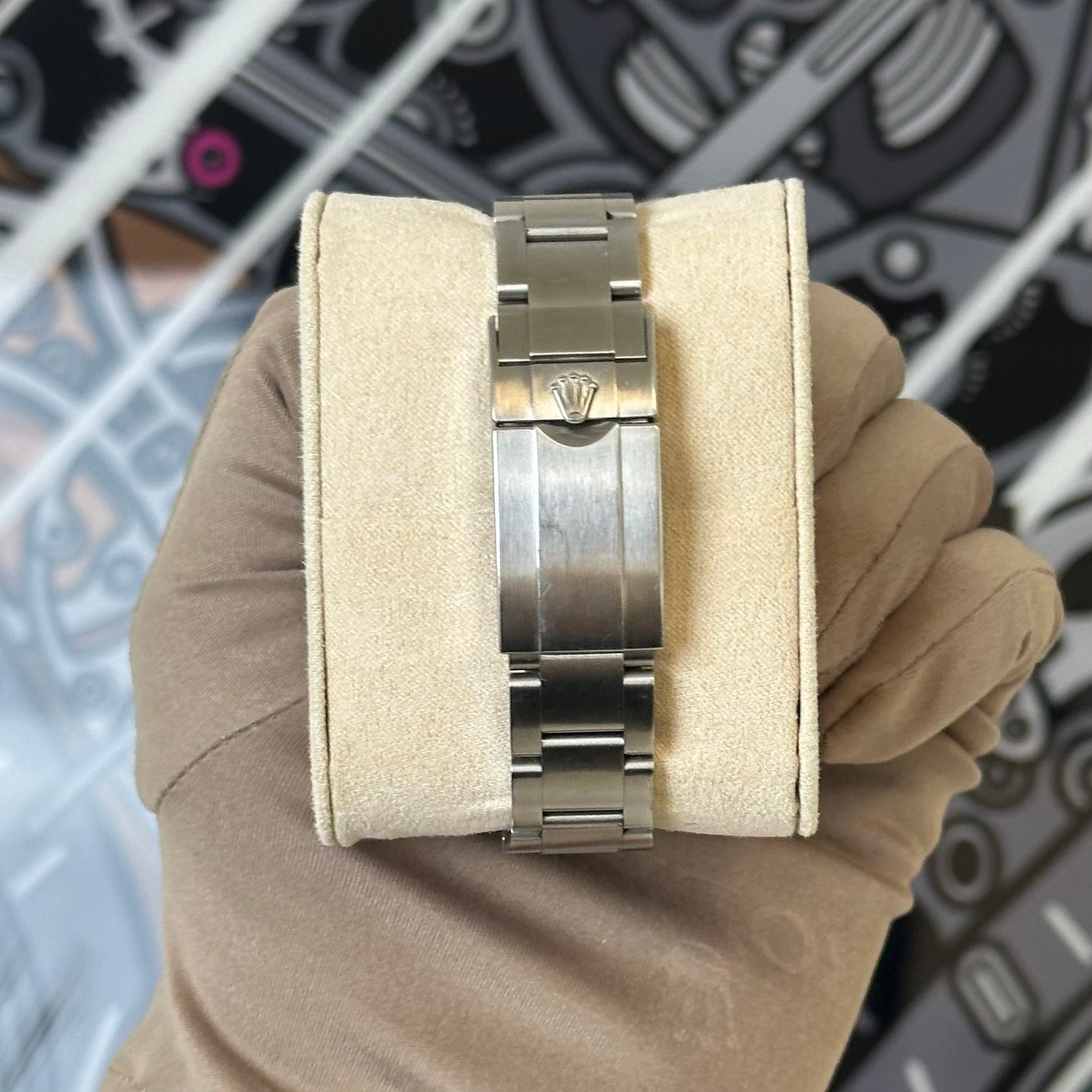 Rolex Explorer Black Dial 216570