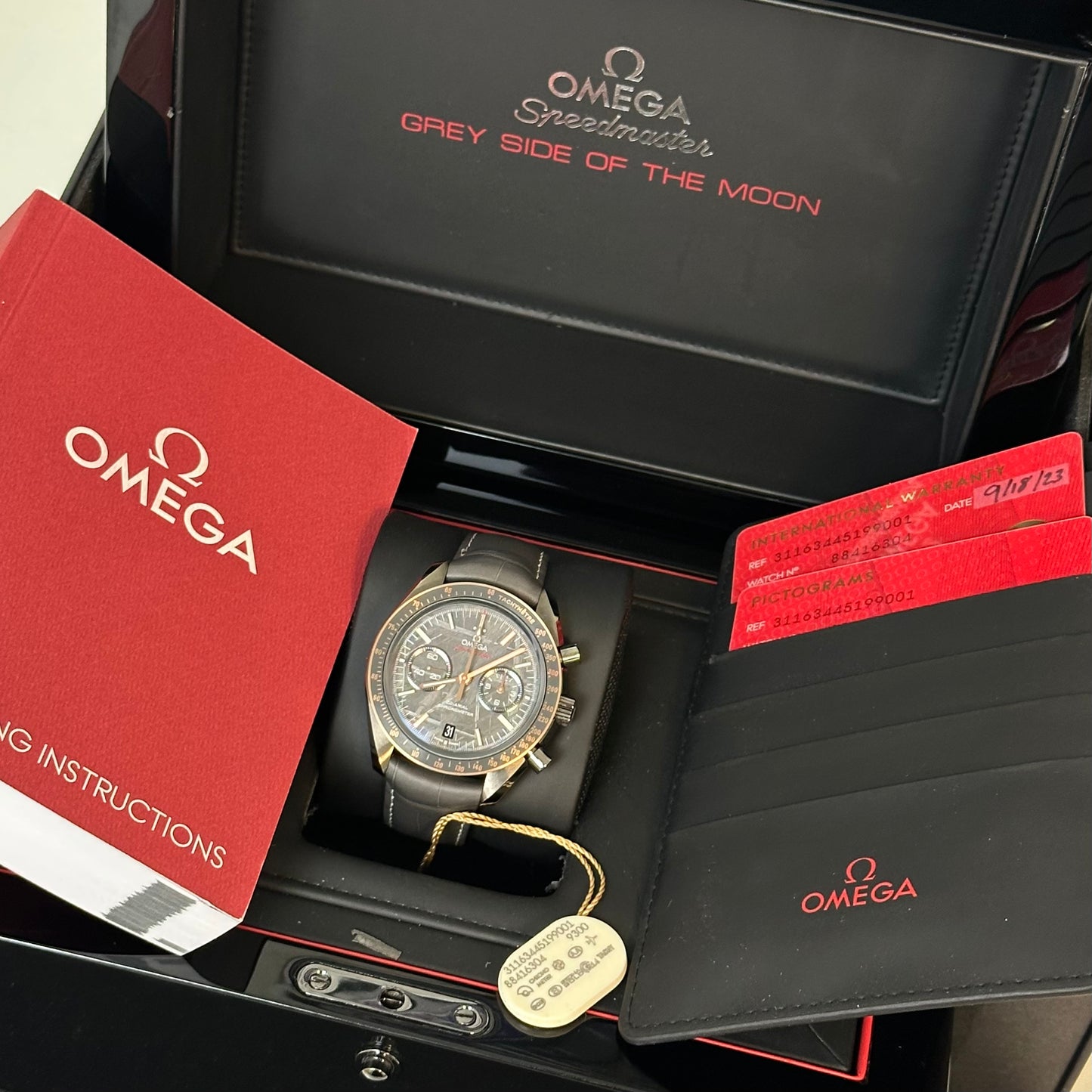 Omega Speedmaster Dark Side of the Moon Meteorite 311.63.44.51.99.001