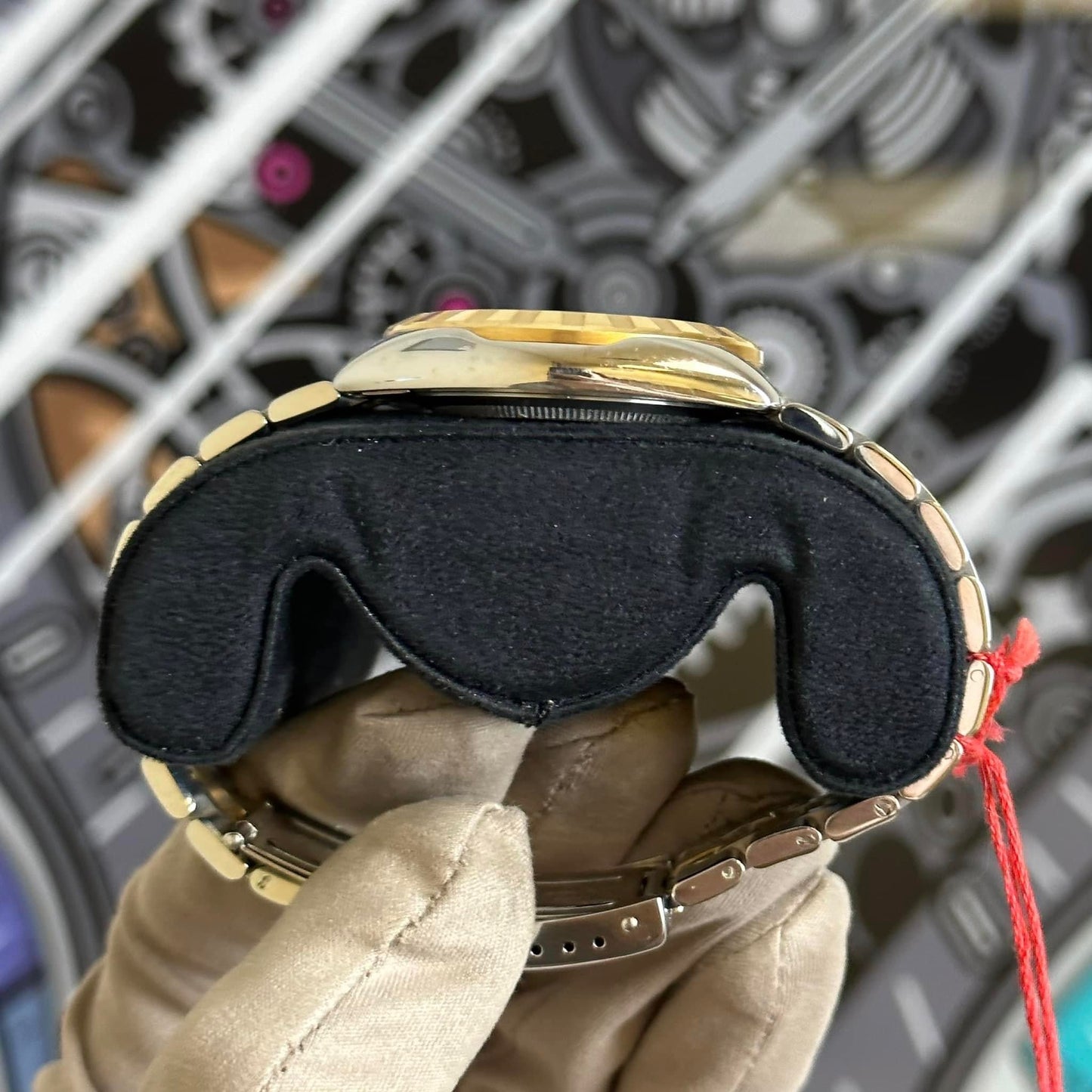 Tudor Classic Gold Diamond Dial 21013