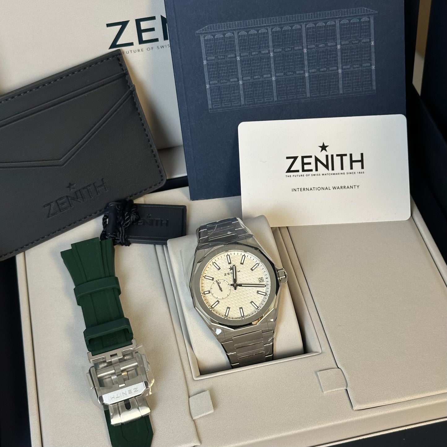 NEW Zenith Defy Skyline Silver Dial 03.9300.3620/01.I001