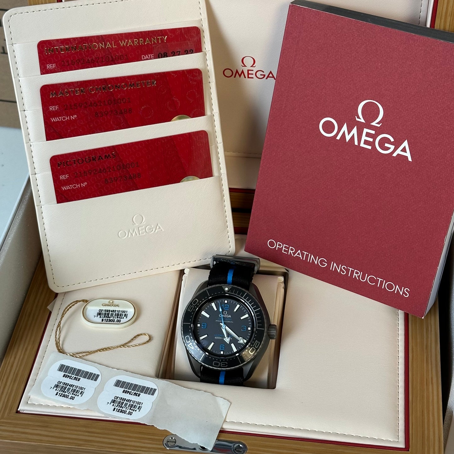 Omega Seamaster Ultra Deep Titanium 215.92.46.21.01.001