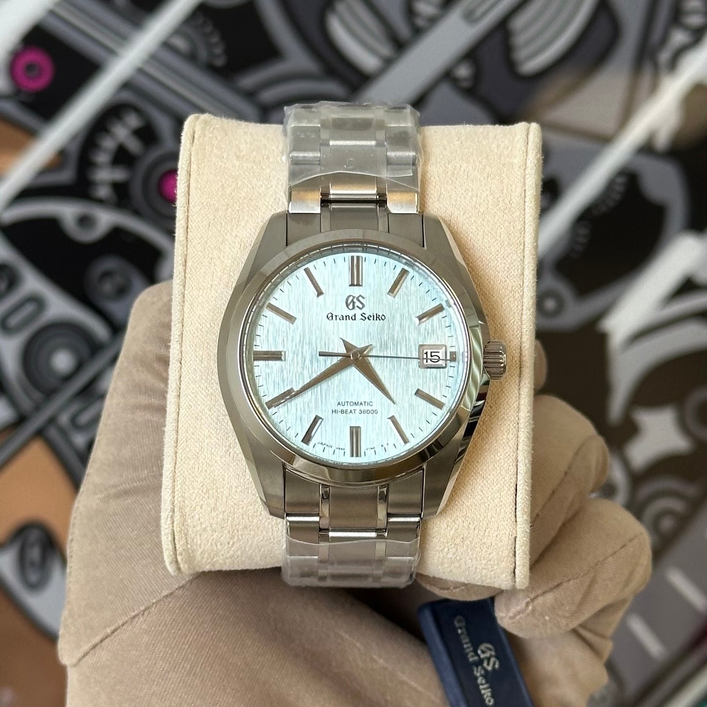 NEW Grand Seiko Hi-Beat 36000 “Icefall” SBGH349