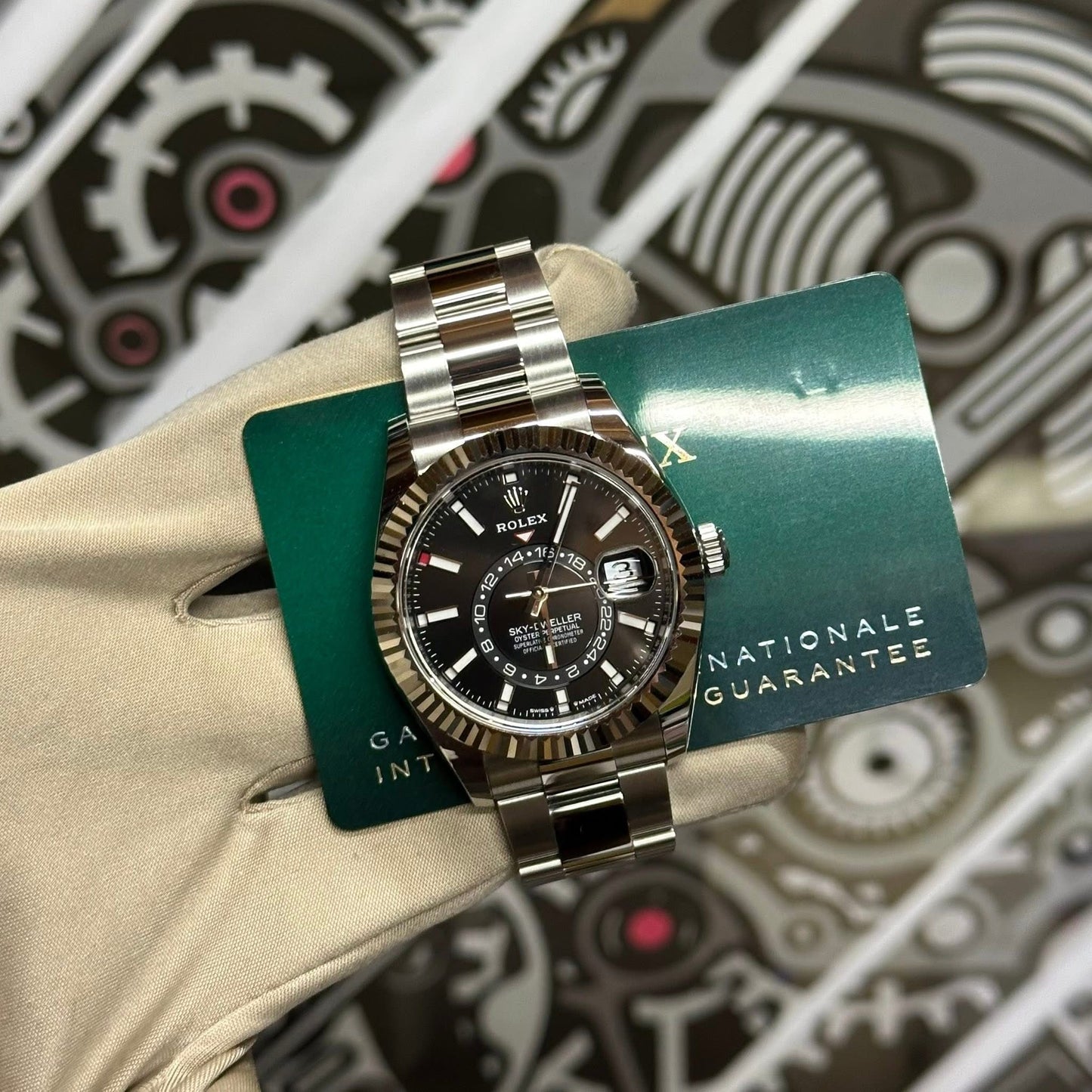 Rolex SkyDweller Black Dial Oyster 336934