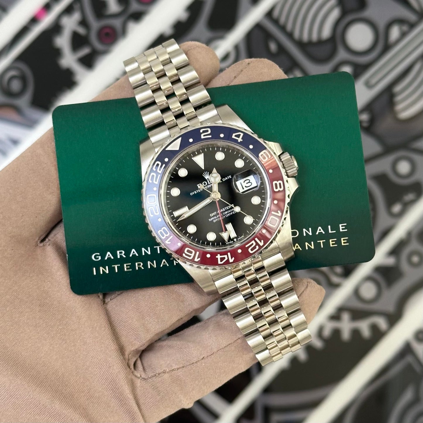 Rolex Pepsi GMT Jub 126710BLRO