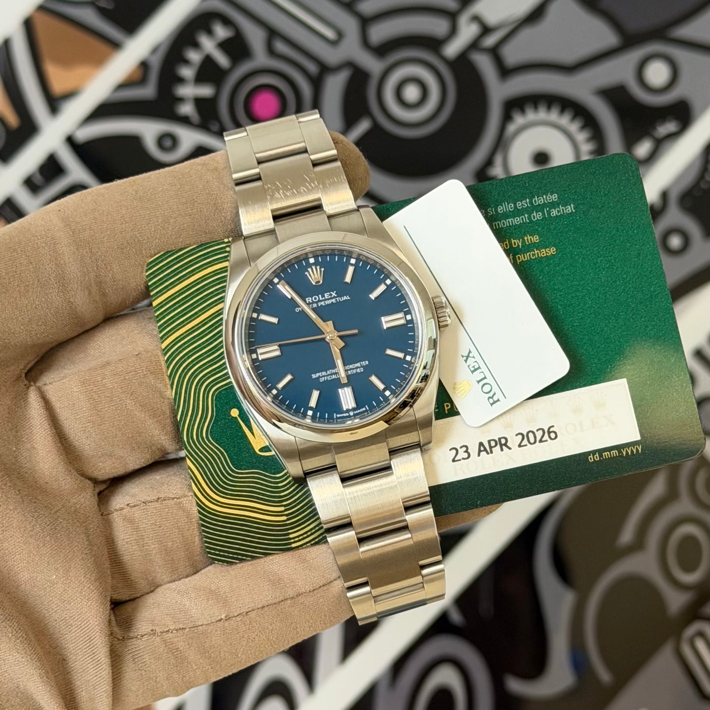 Rolex OP36 Blue 126000 (2026)