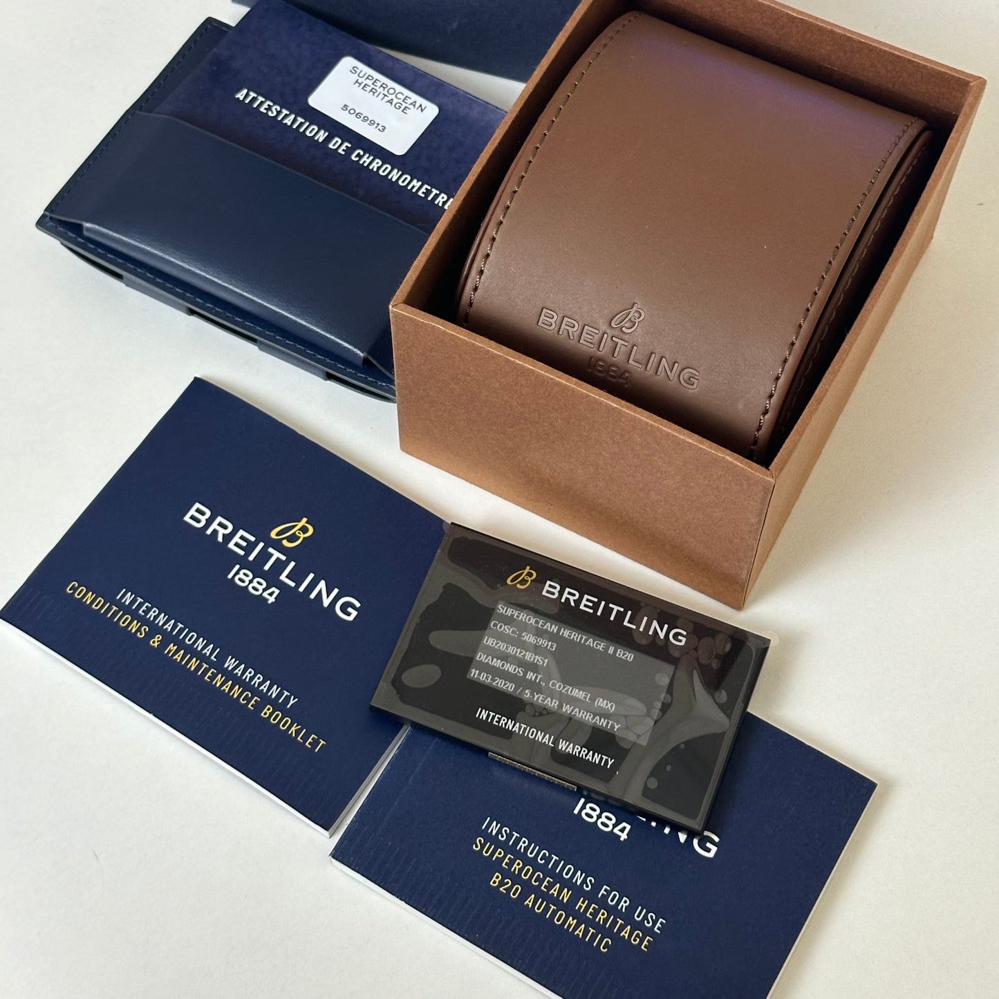 Breitling SuperOcean Heritage 18K Red Gold UB2030