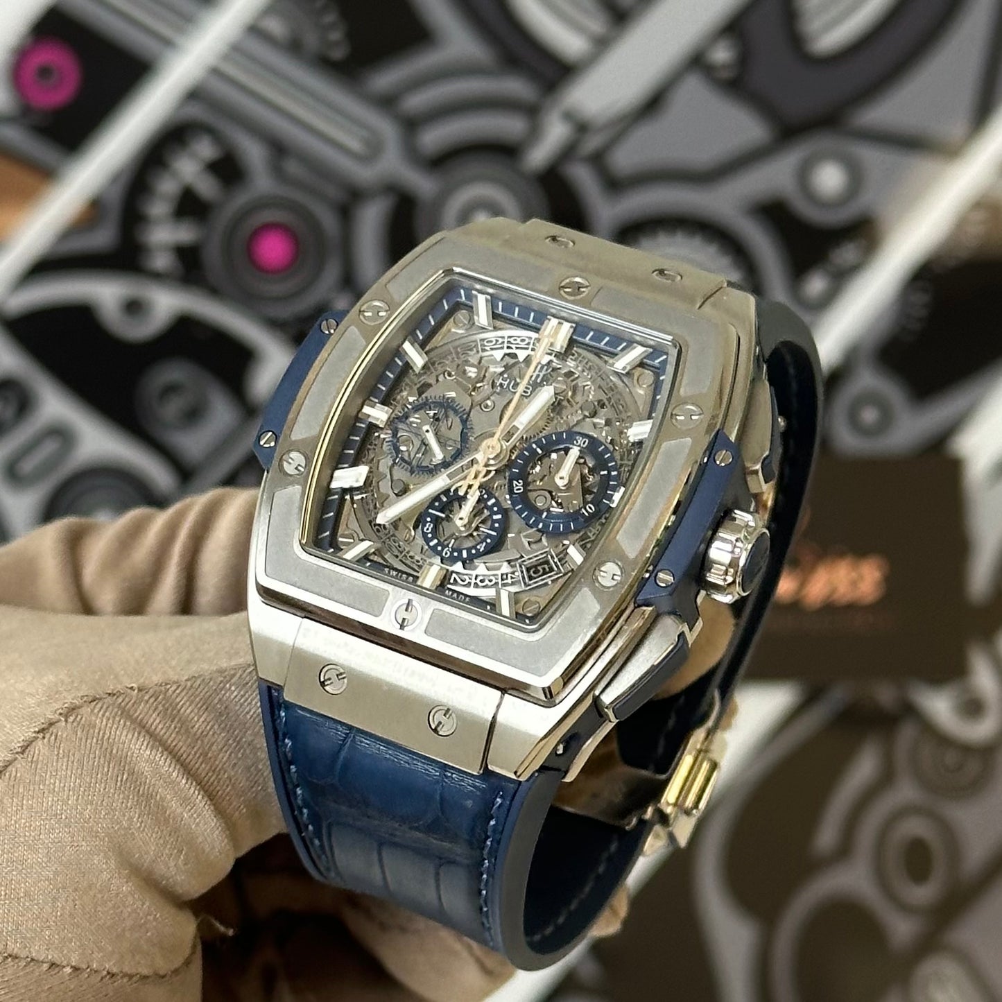 Hublot Spirit of Big Bang Blue 641.NX.7170.LR