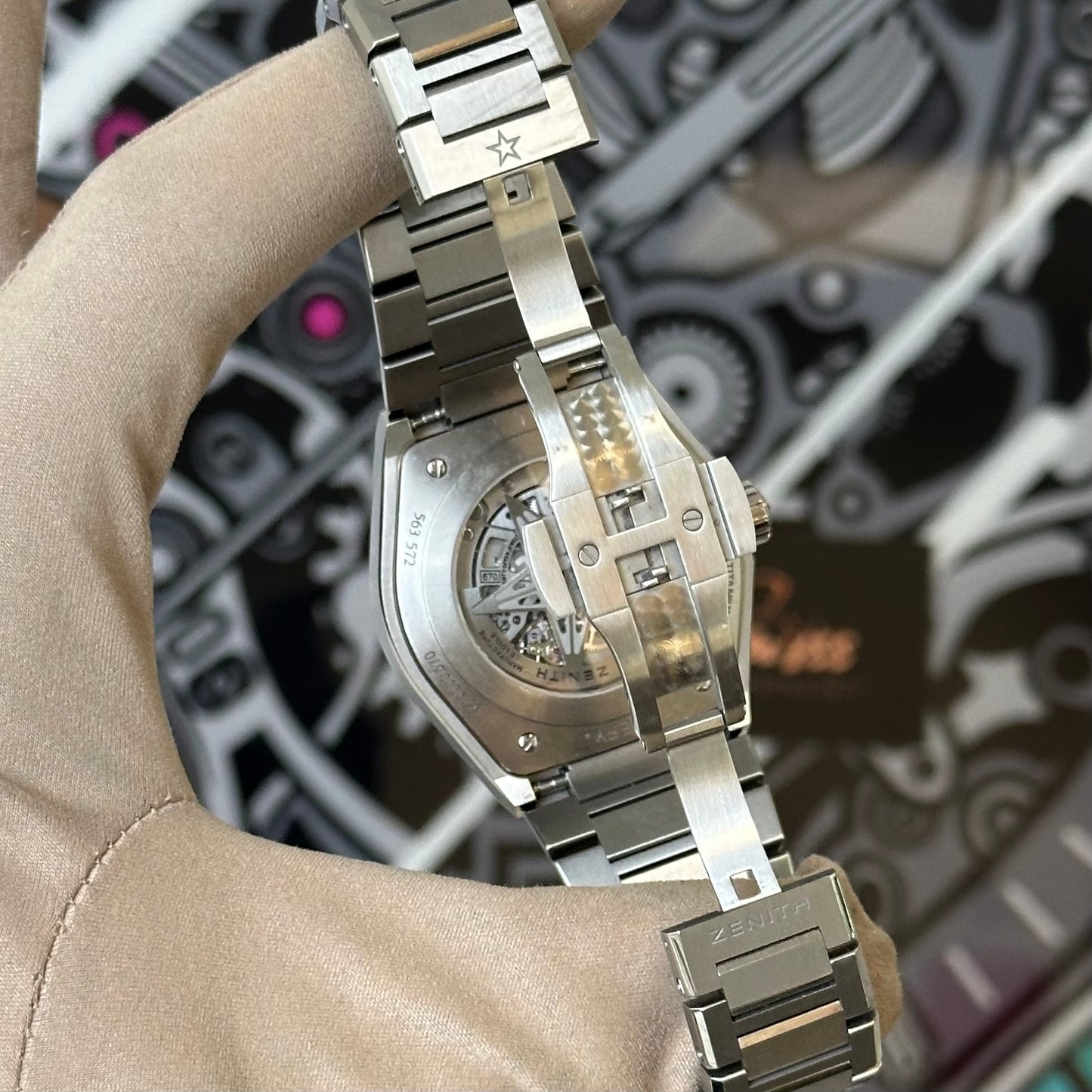Zenith Defy Classic Skeleton 95.9000.670/78.M9000