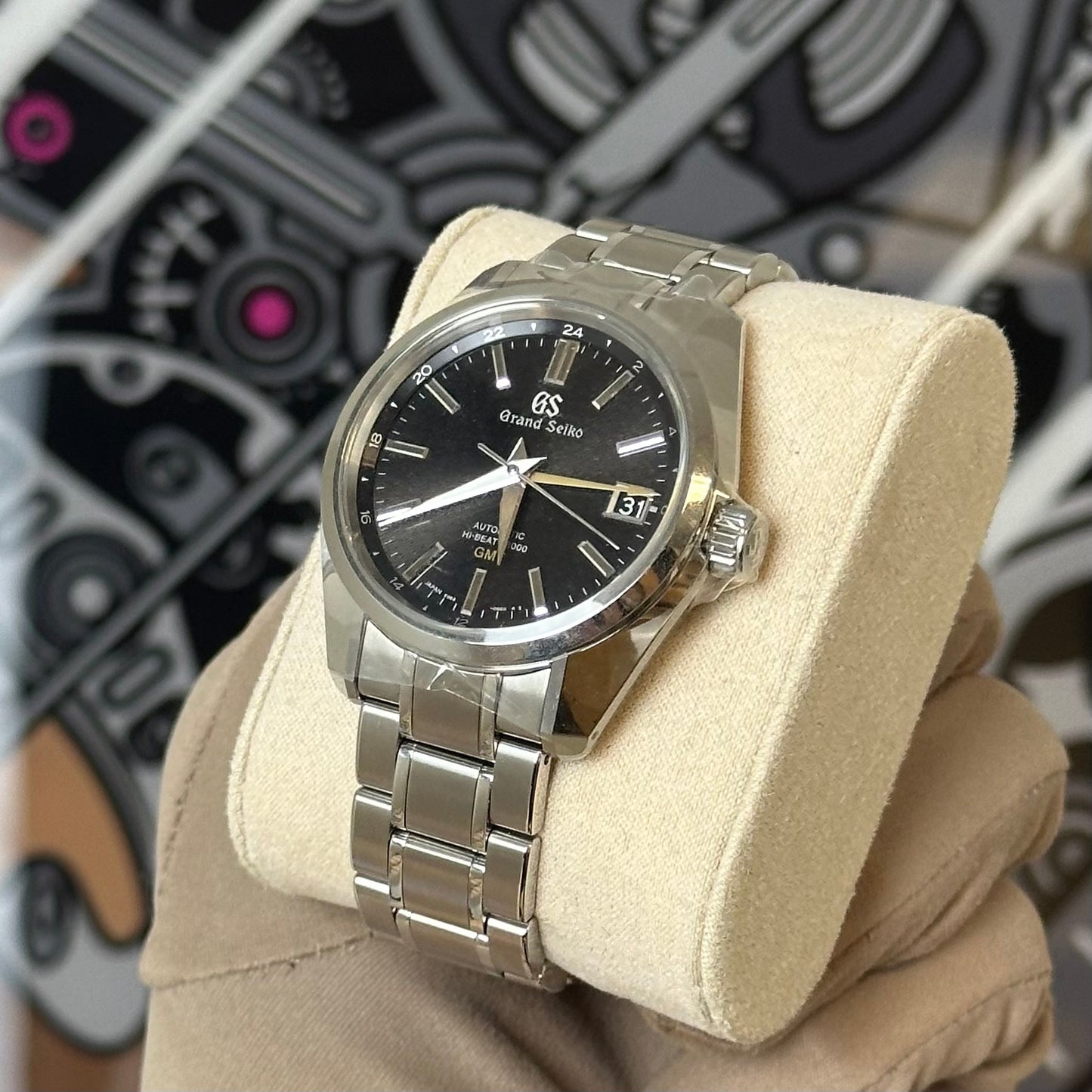 NEW Grand Seiko Heritage Hi-Beat 36000 GMT SBGJ265G