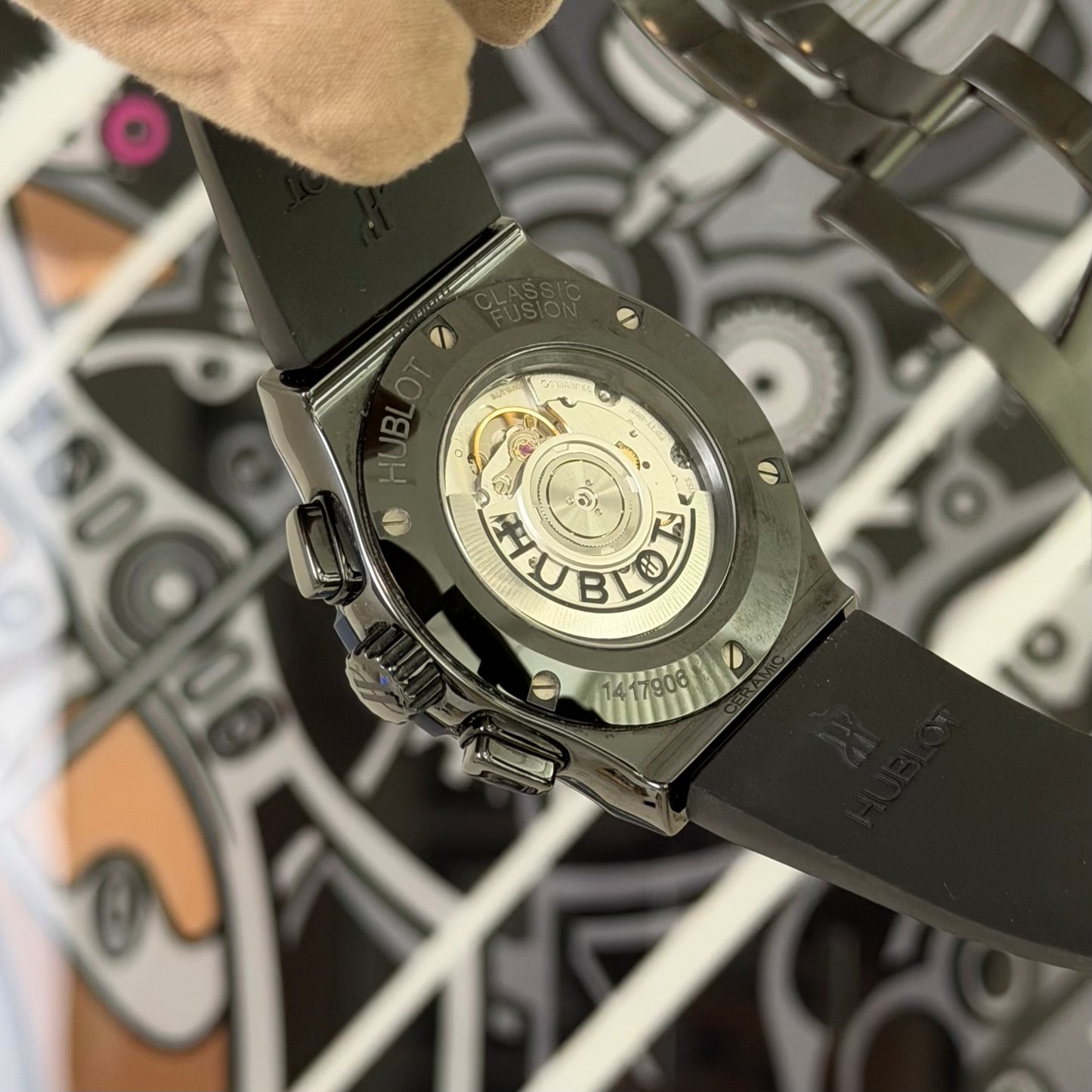 Hublot Classic Fusion Chronograph Ceramic 521.CM.7170.RX