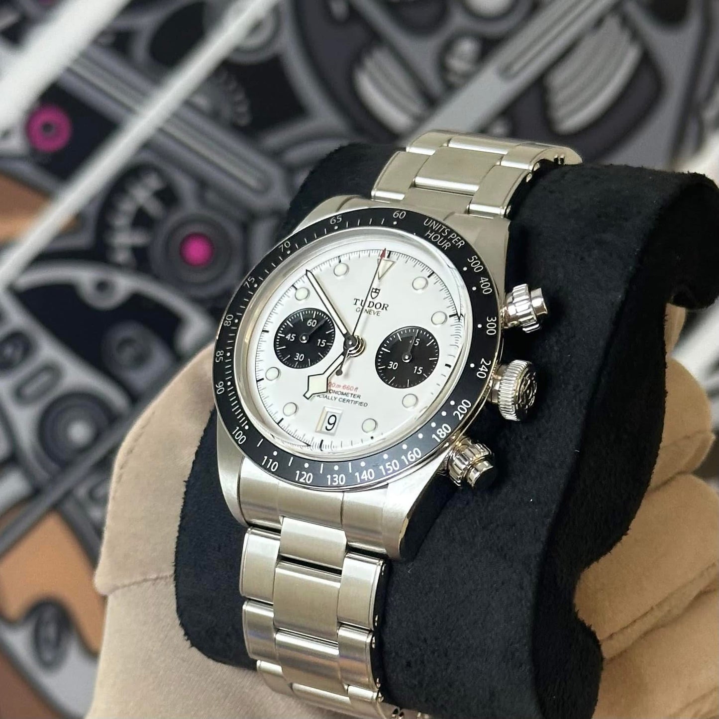 NEW Tudor Chronograph Panda 79360N