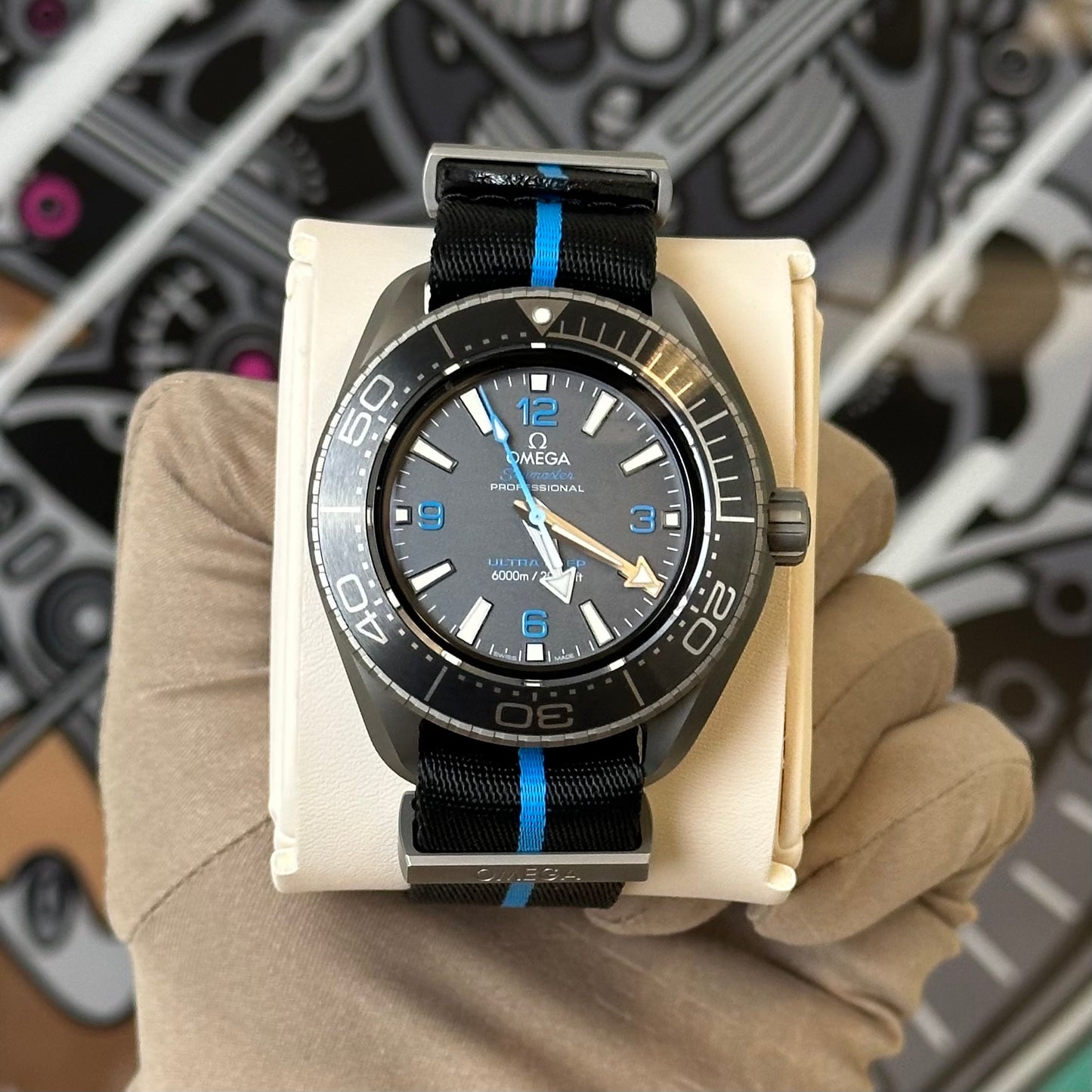 Omega Seamaster Ultra Deep Titanium 215.92.46.21.01.001