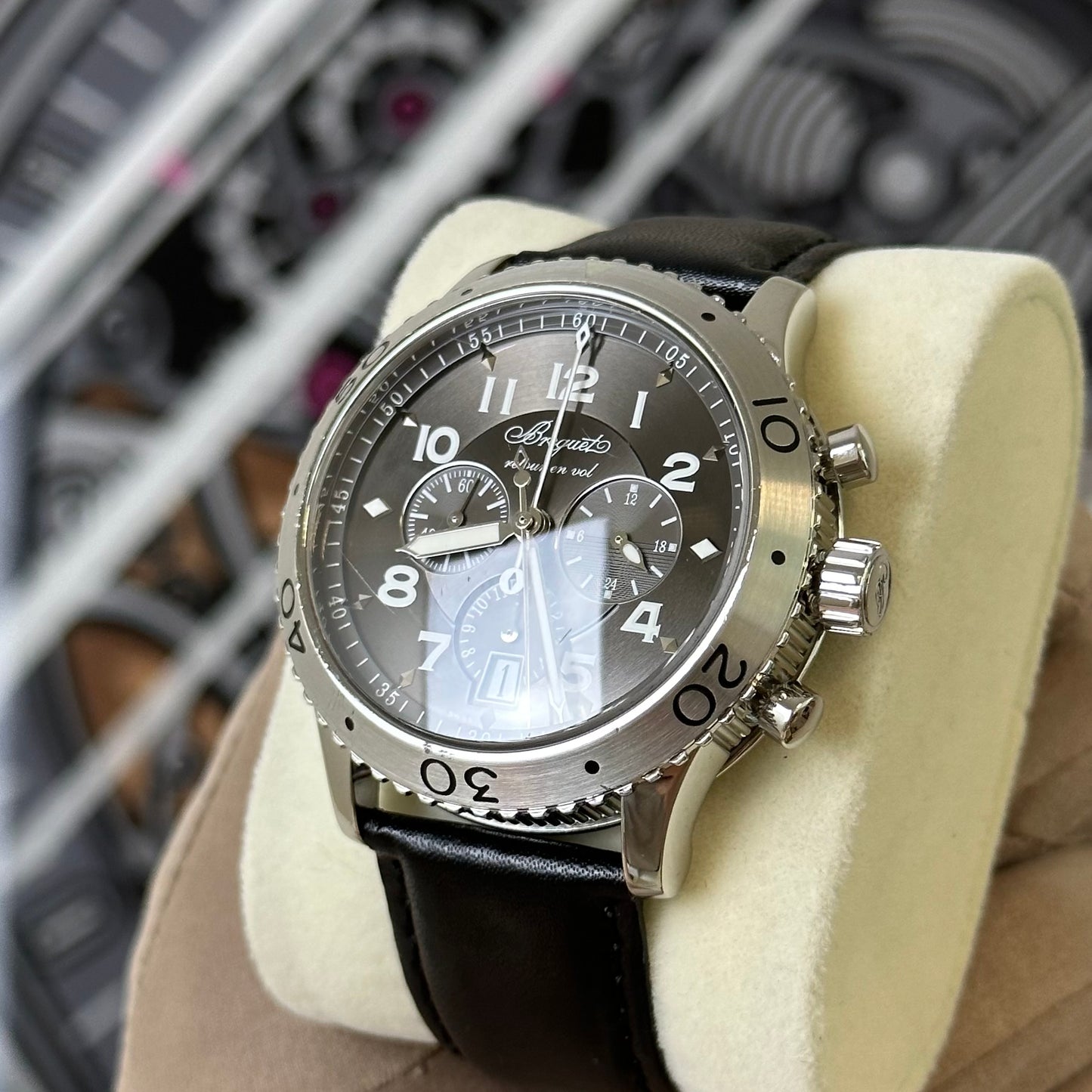 Breguet Type XXI Transatlantique Flyback 3810ST/92/9ZU