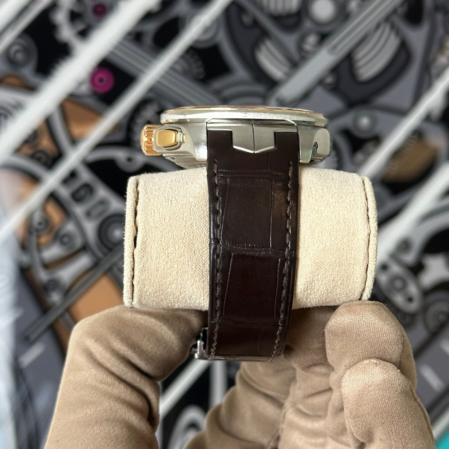 Tag Link Rose Gold Chronograph CAT2050