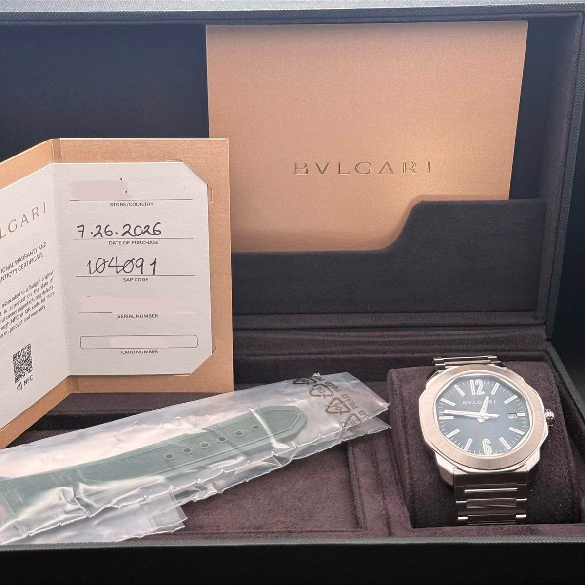 NEW Bulgari Octo Roma 104091