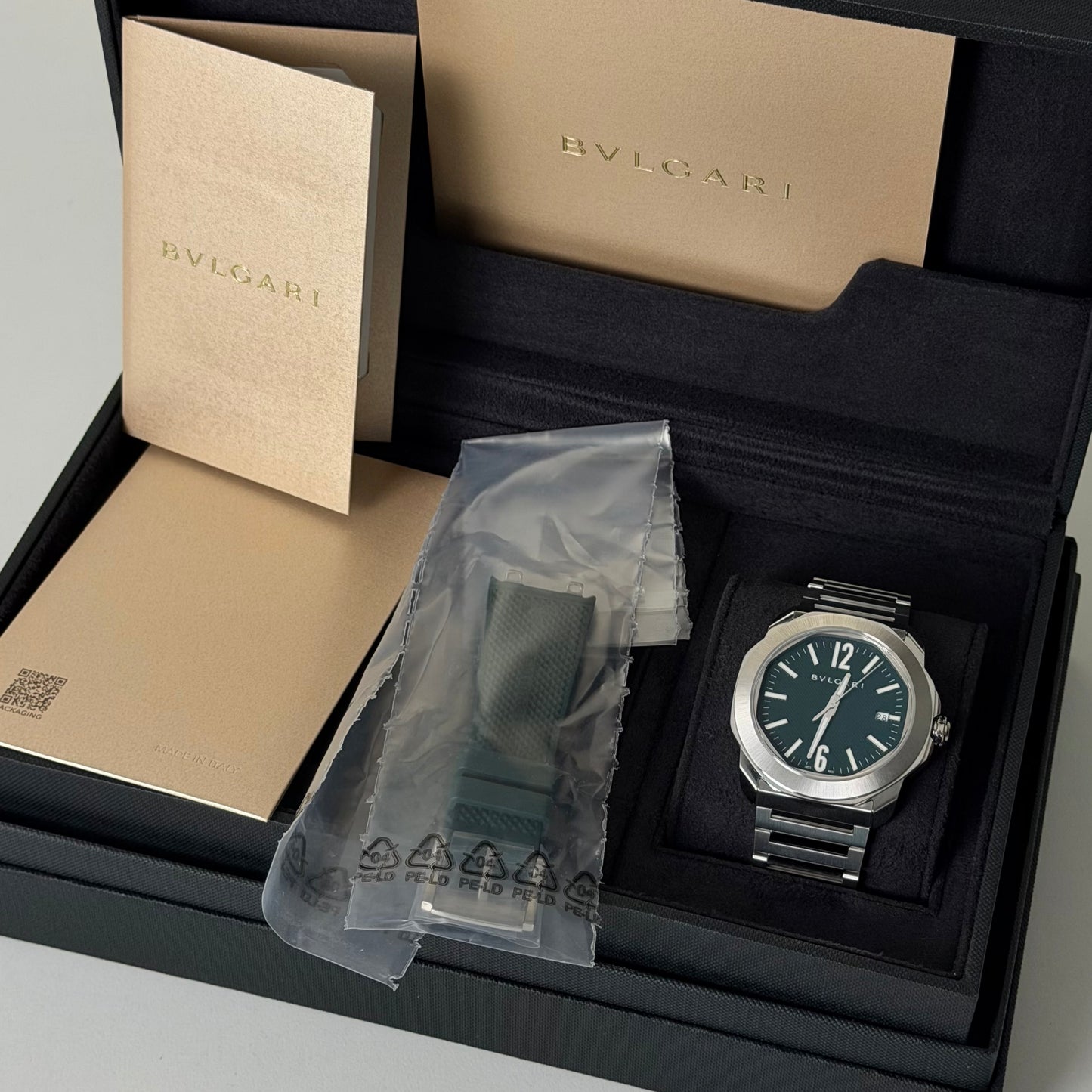NEW Bvlgari Octo Roma Green 104091