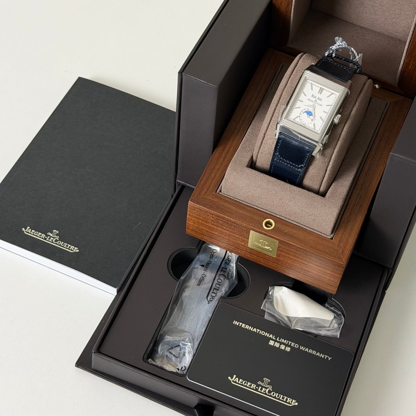 NEW JLC Reverso Tribute Duoface Calendar Q3918420