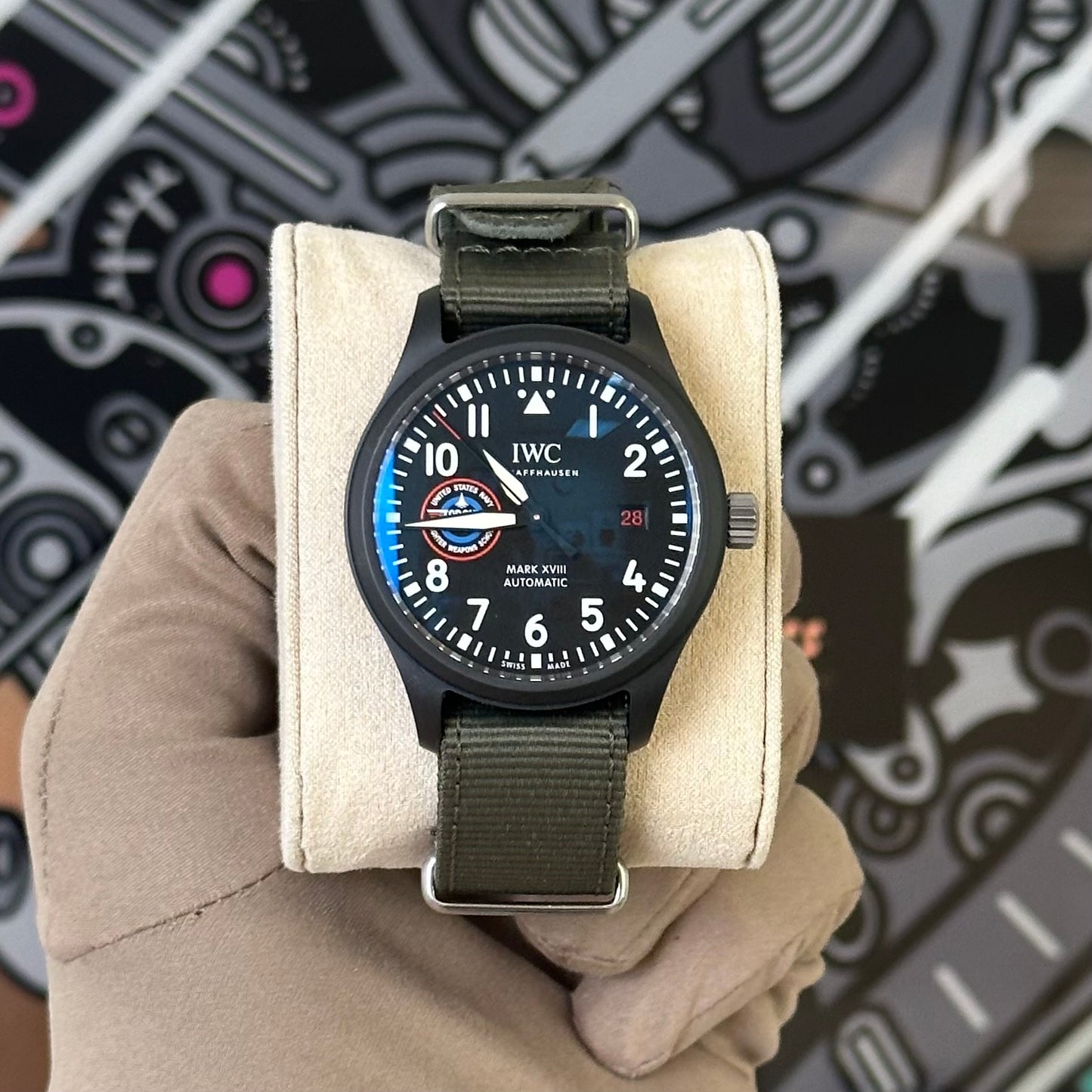 IWC Mark XVIII Pilot Watch Top Gun SFTI IW324711