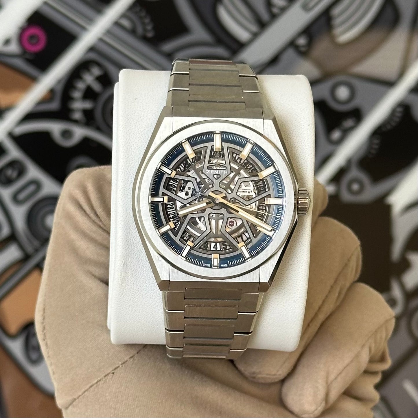 Zenith Defy Classic Skeleton 95.9000.670/78.M9000