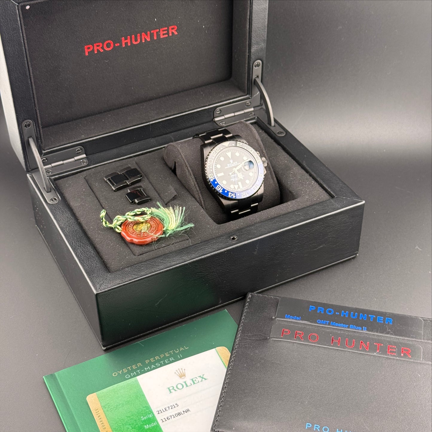 Rolex GMT Master-II “Batman” Pro Hunter Edition 116710BLNR
