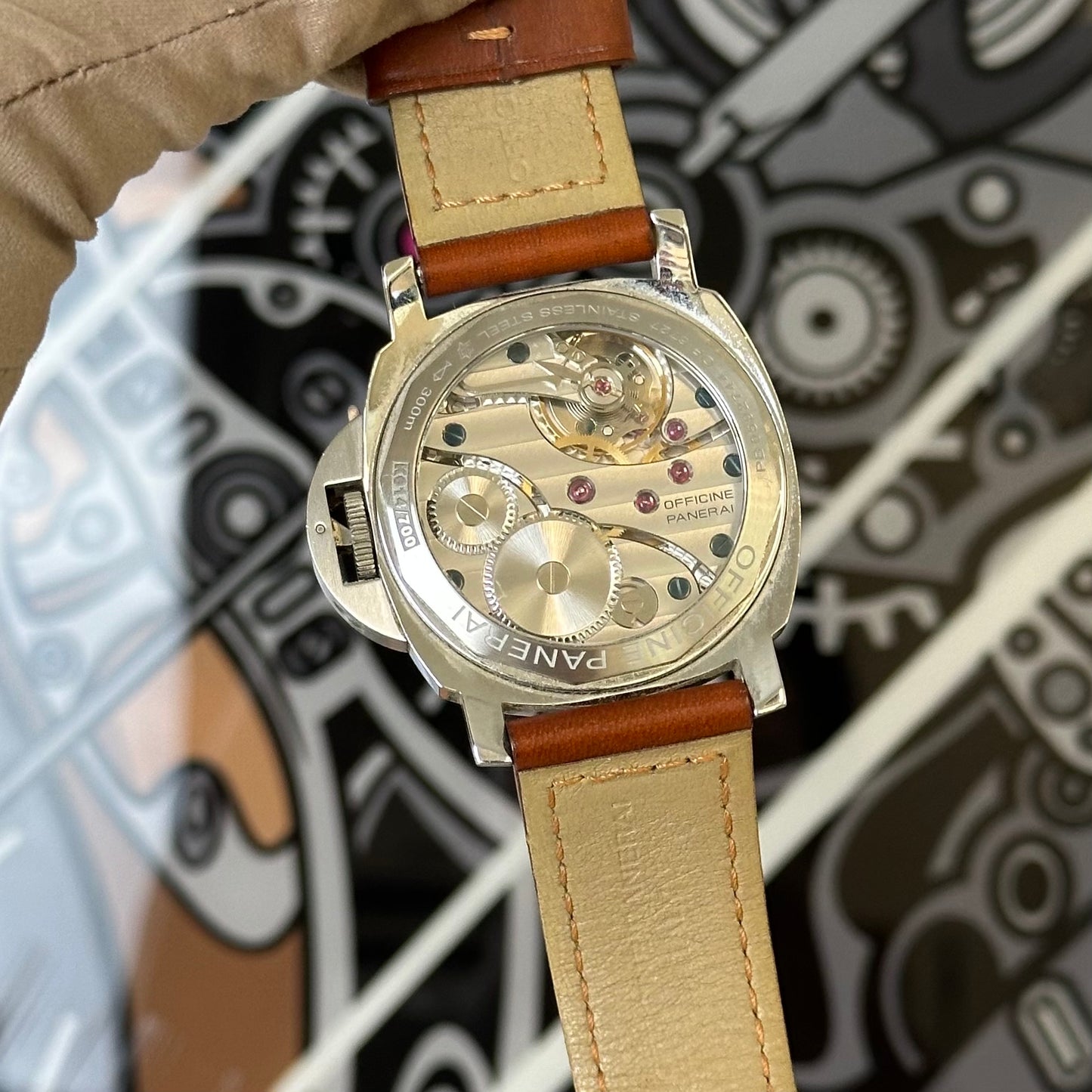 Panerai Luminor Marina White Dial PAM00113