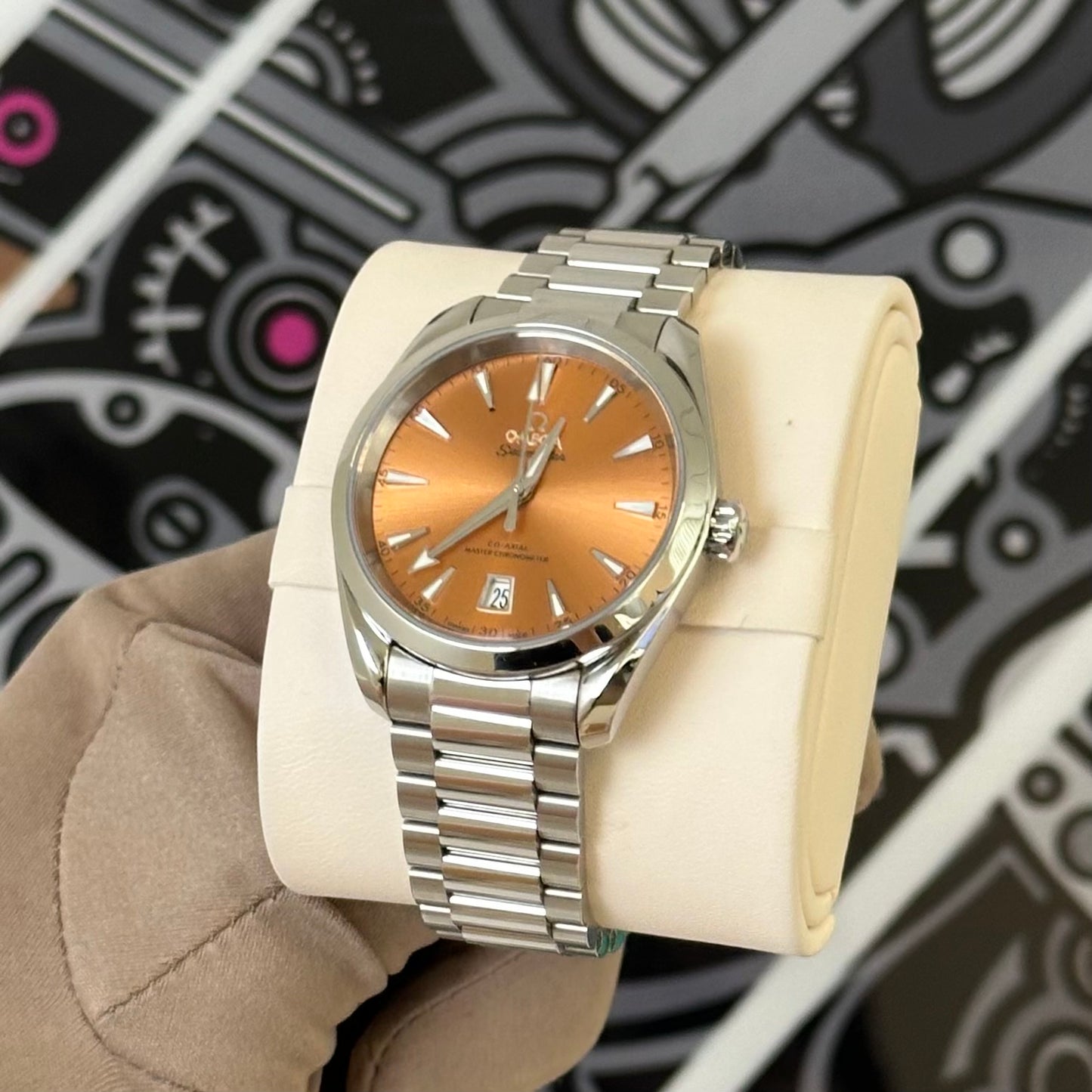 Omega Seamaster Aqua Terra Orange Dial 220.10.38.20.12.001