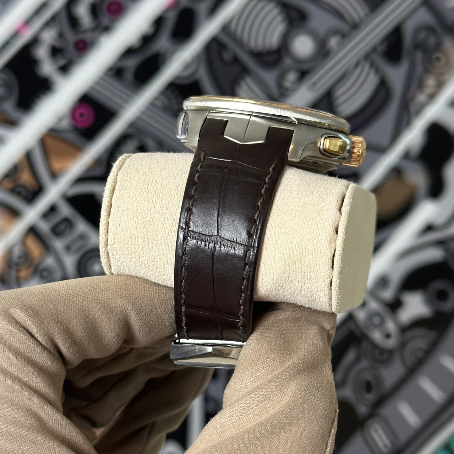 Tag Link Rose Gold Chronograph CAT2050