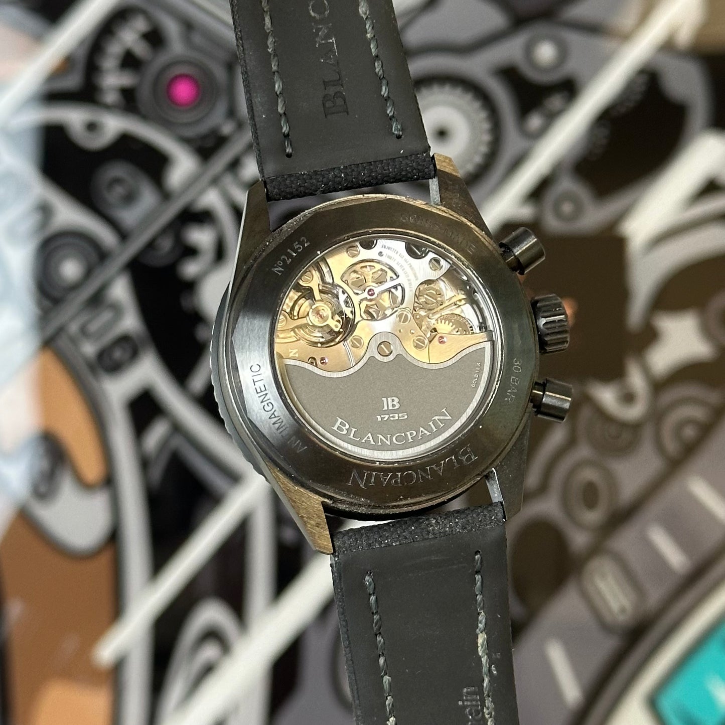 Blancpain Fifty Fathoms Bathyscaphe Chronograph 5200-0153-B52A