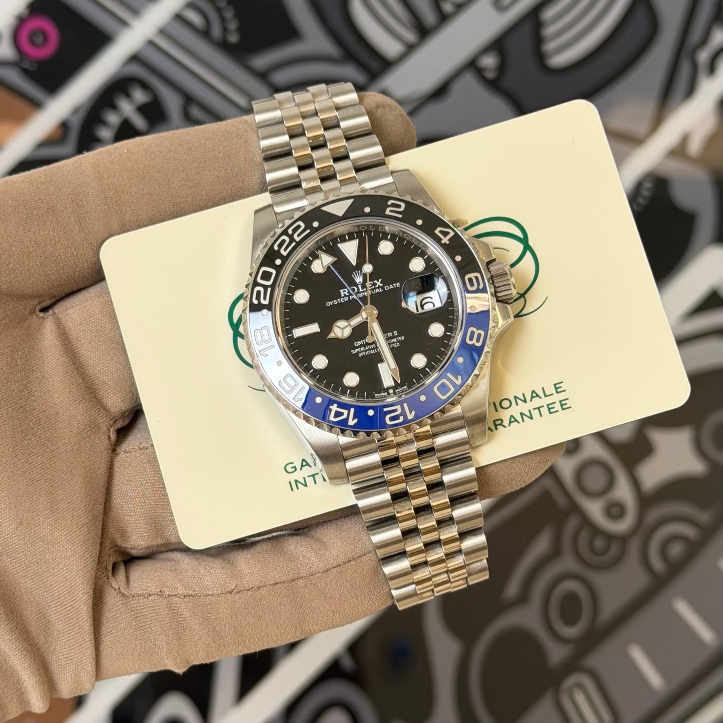 Rolex GMT Batgirl 126710BLNR