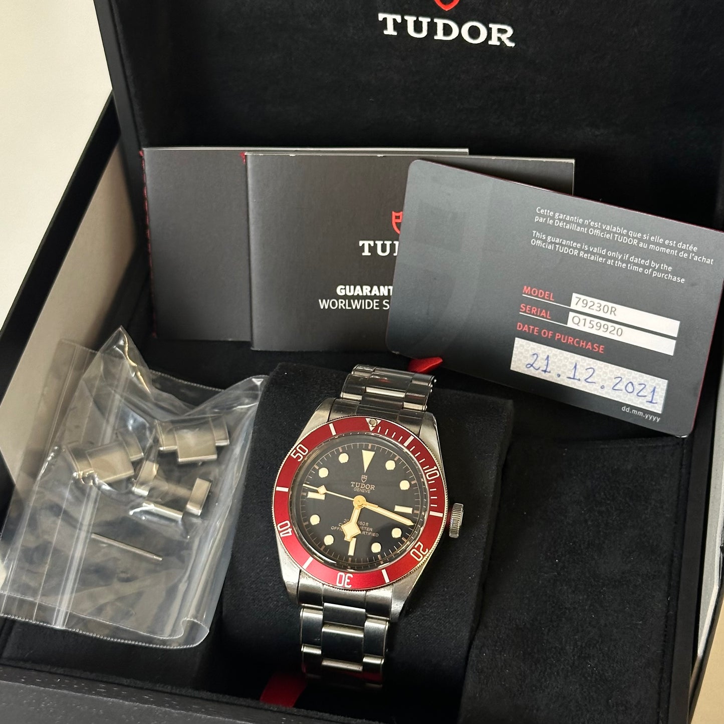 Tudor Black Bay Red 79230R