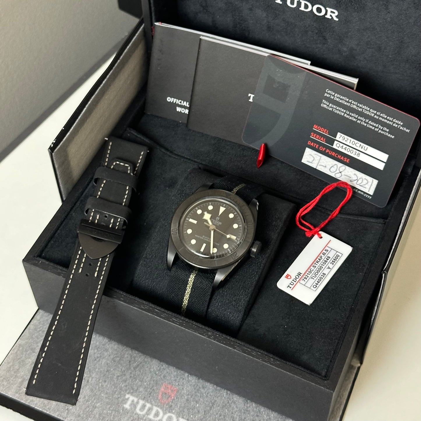 Tudor Black Bay Ceramic 79210CNU
