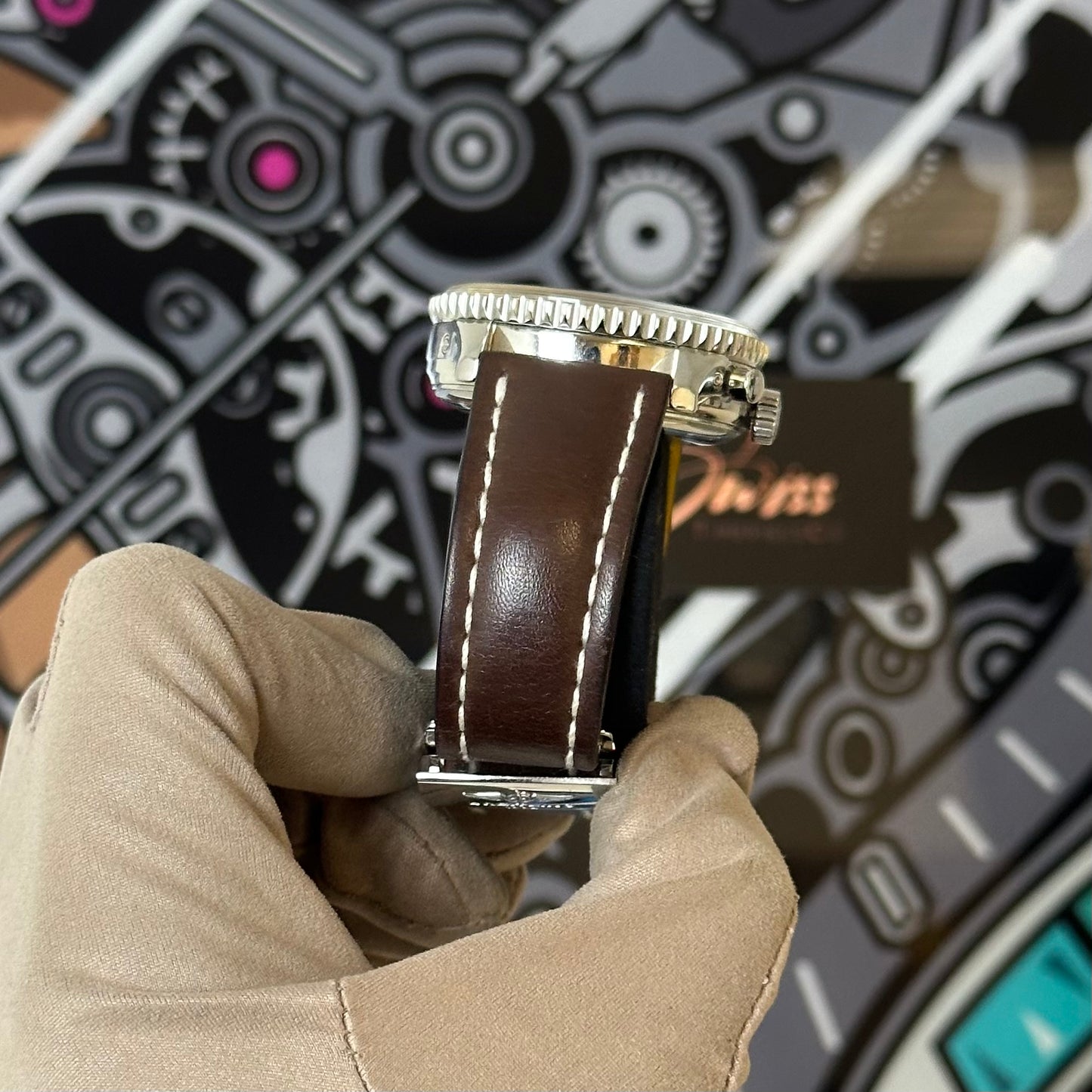 Breitling Montbrillant Moonphase 1461 ref. A19030