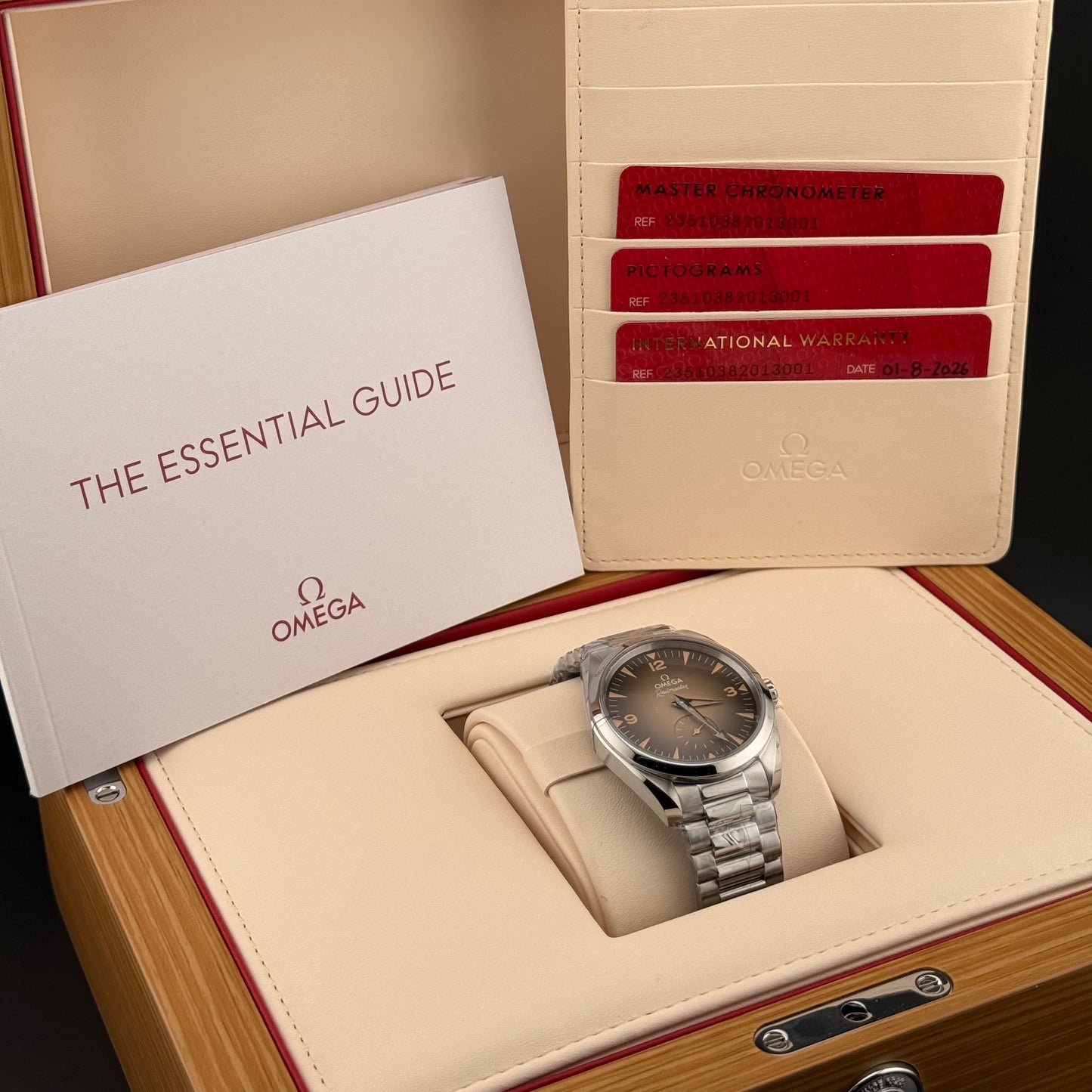 NEW Omega Seamaster Railmaster 38mm 235.10.38.20.13.001