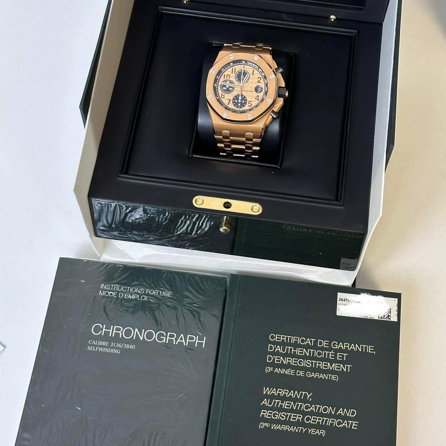 Audemars Piguet Royal Oak Offshore "Brick"
Rose Gold