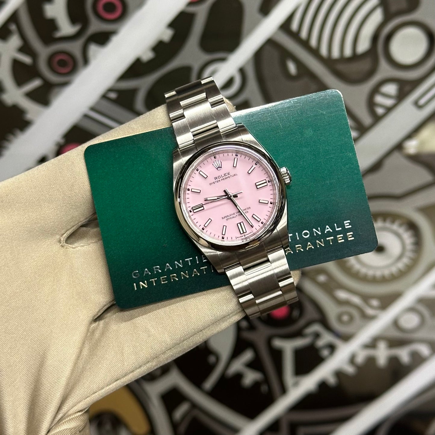 Rolex OP36 Candy Pink 126000