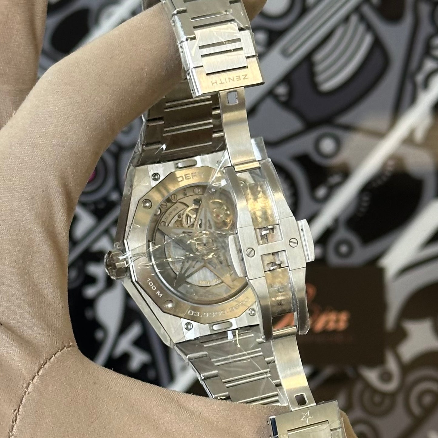NEW Zenith Defy Skyline Silver Dial 03.9300.3620/01.I001