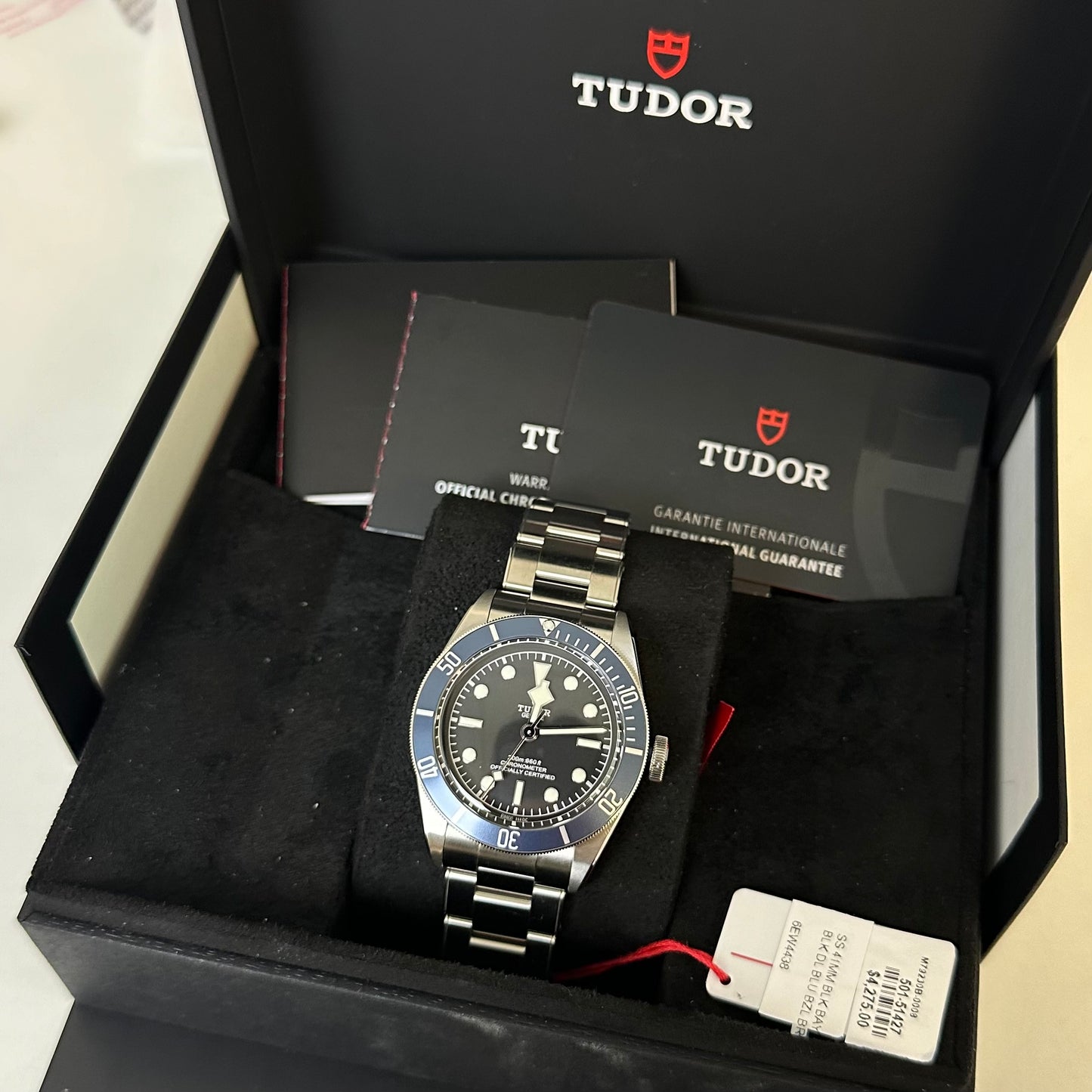 NEW Tudor Black Bay Blue 79230B