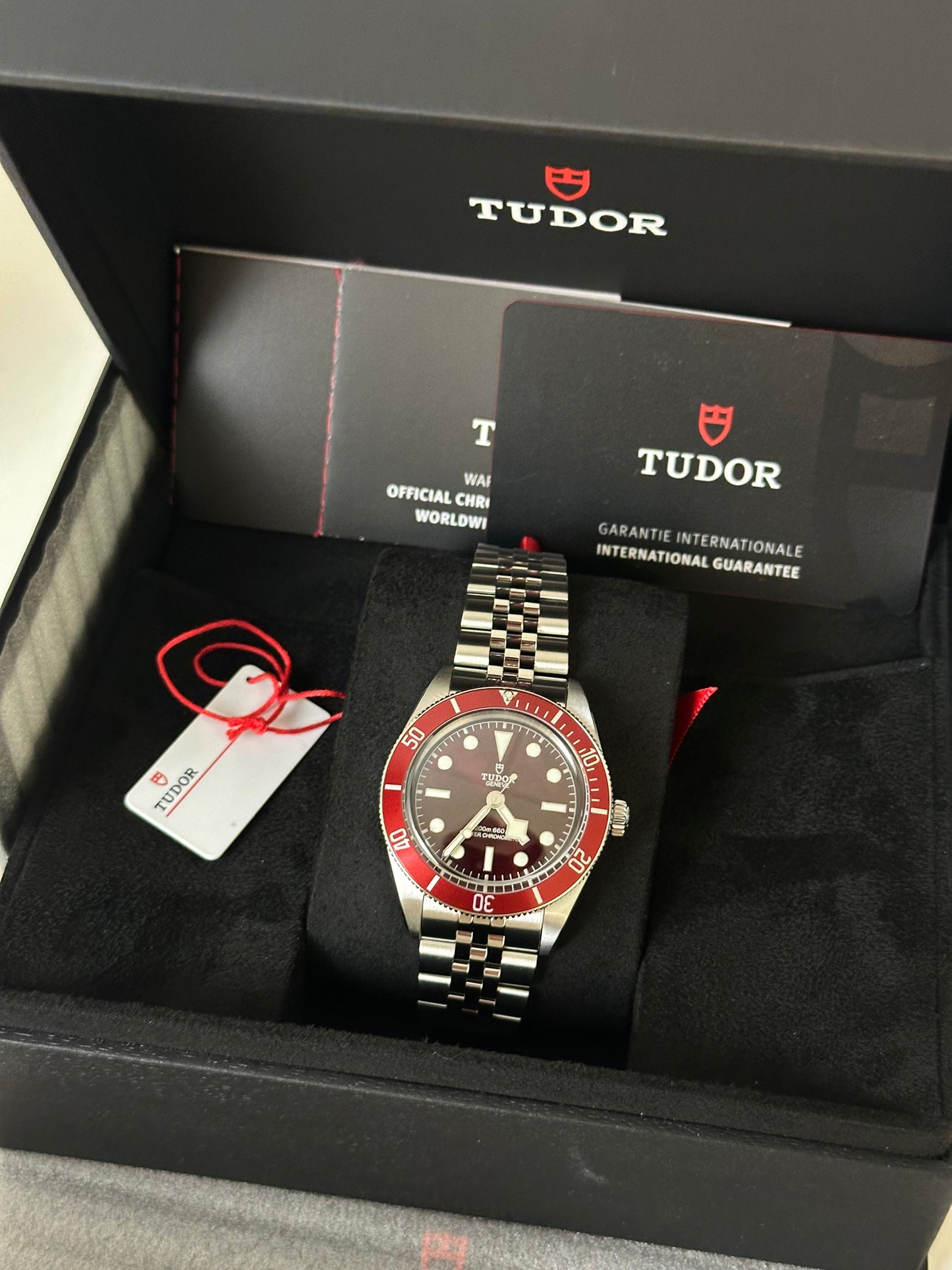 NEW Tudor Black Bay 58 Burgundy Jub 7939A1A0RU