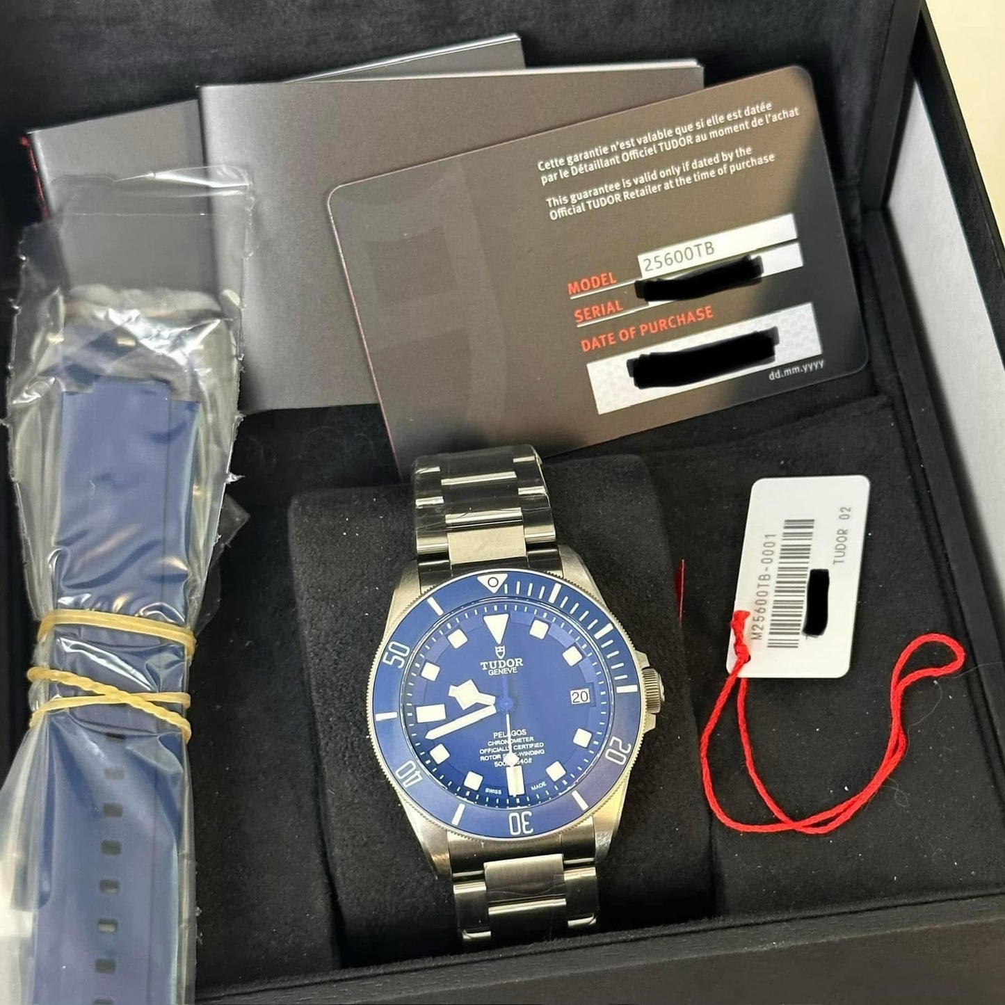 NEW Tudor Pelagos Blue 42 25600TB