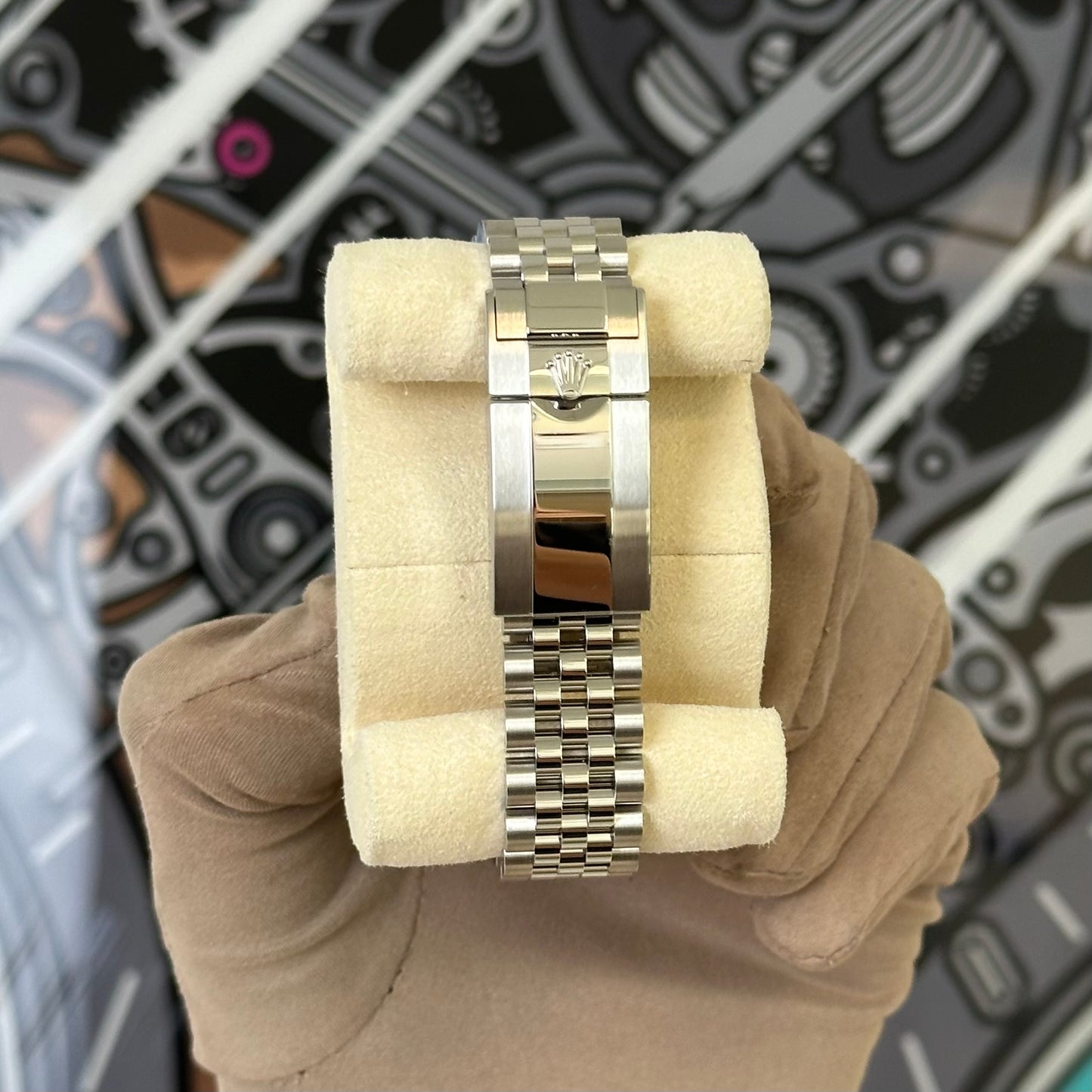 Rolex Bruce Wayne GMT Jubilee 126710GRNR