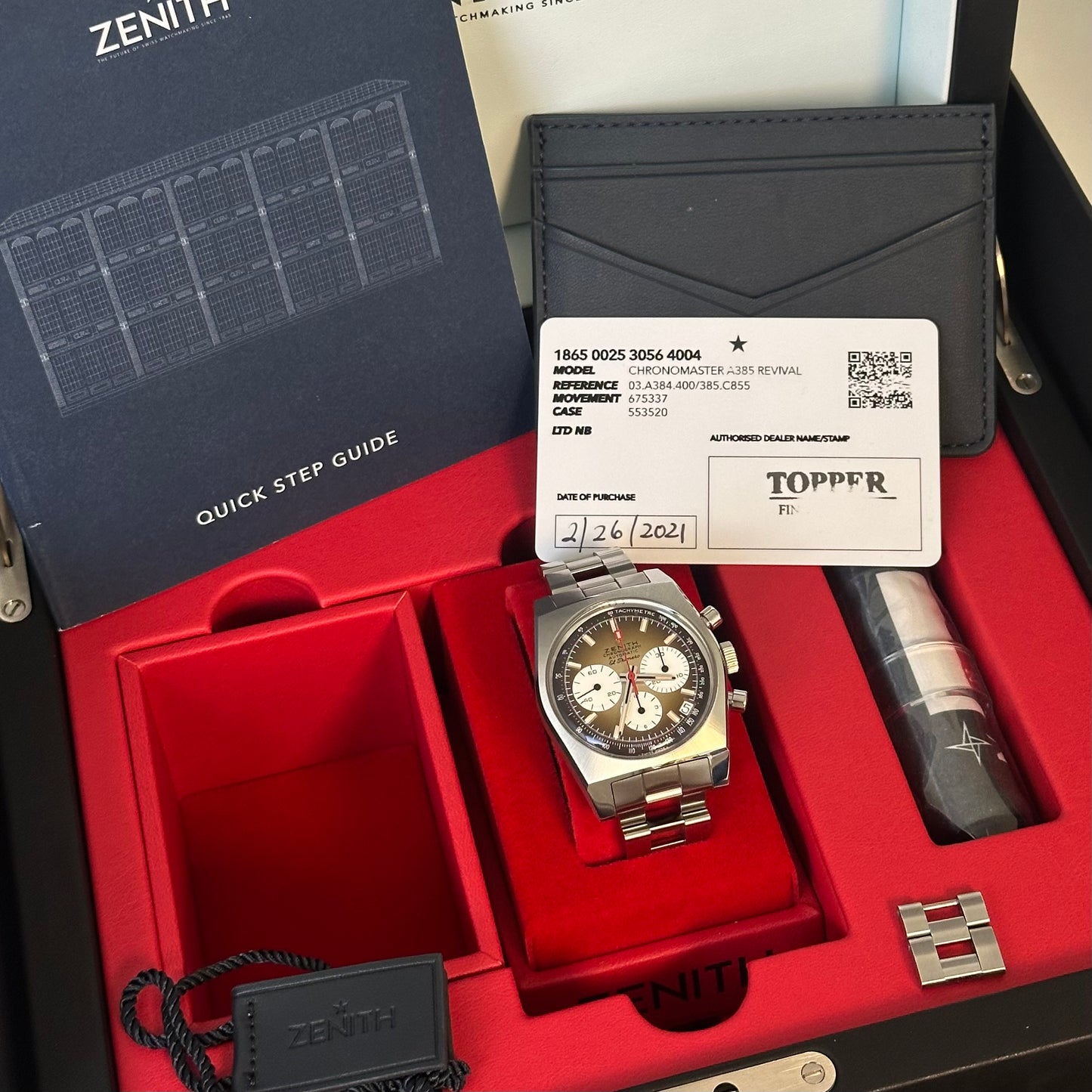 Zenith Chronomaster revival 03.A384.400/385.C855