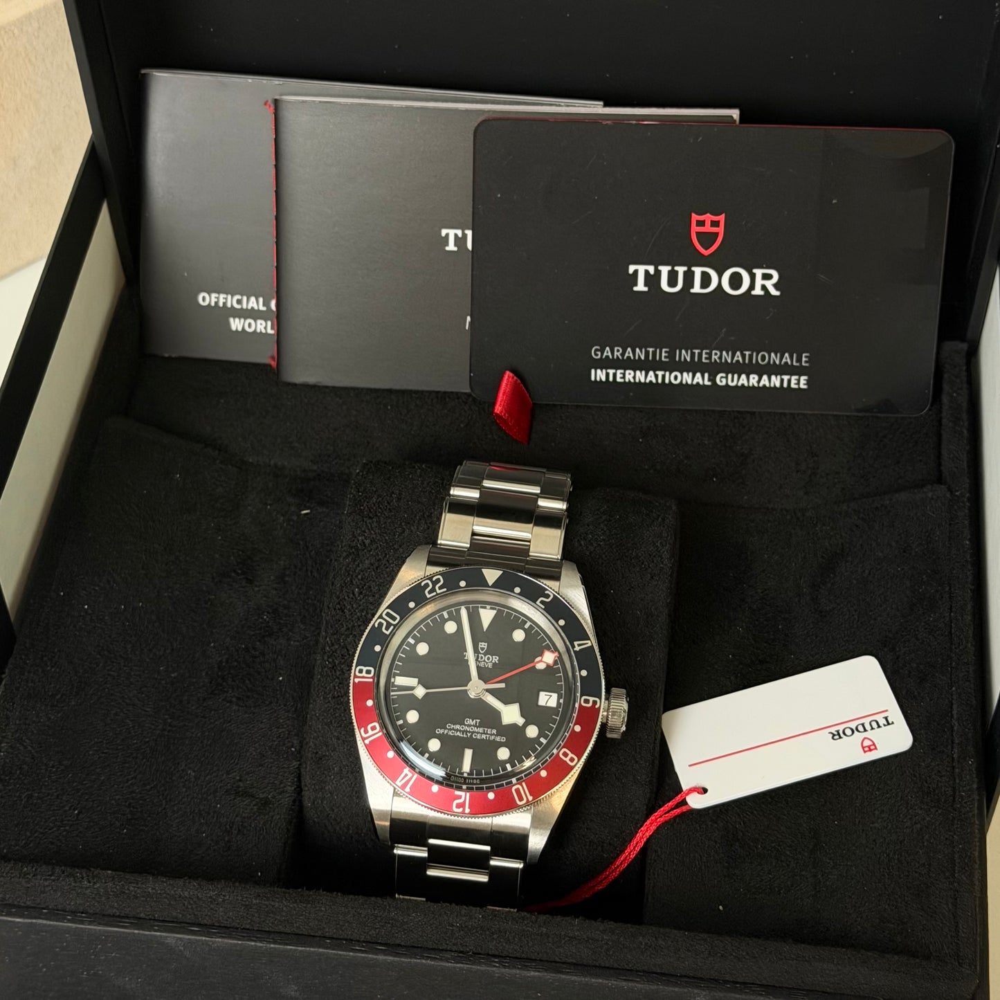 NEW TudorBlack Bay Pepsi Black Dial 79830RB