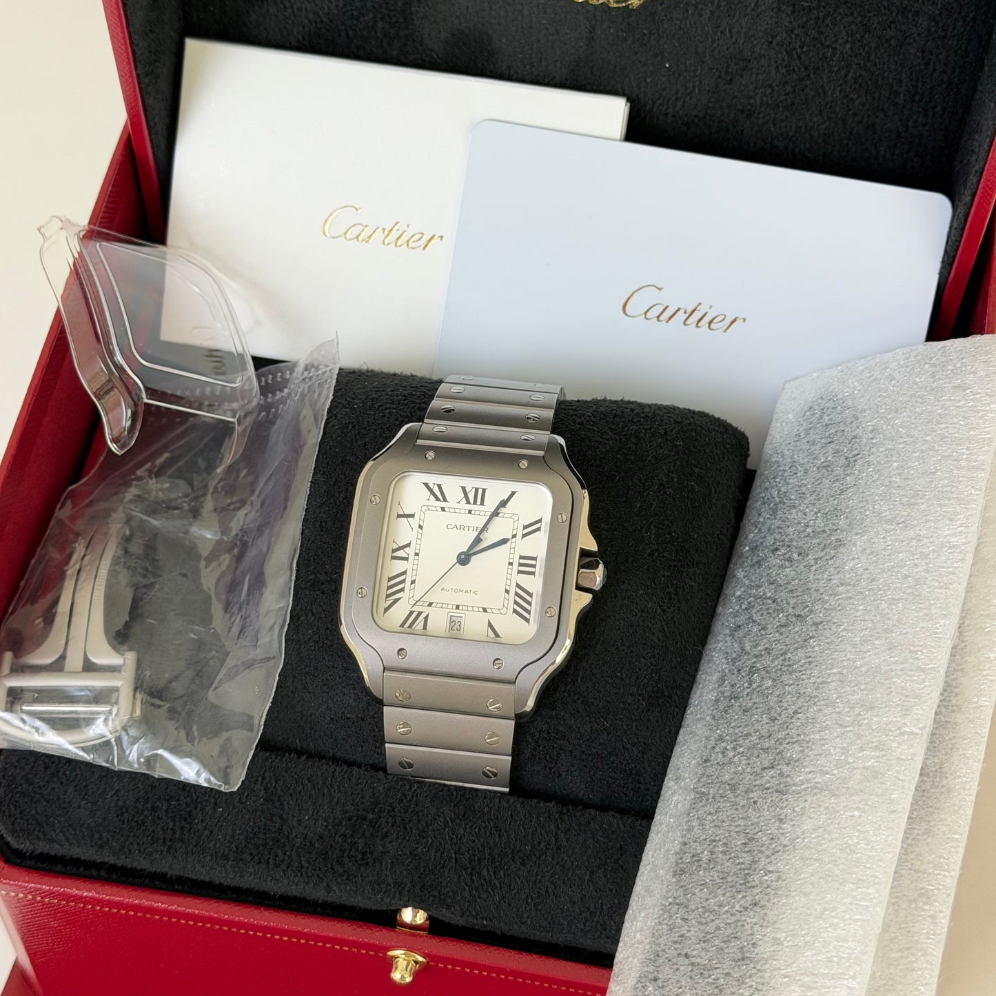 Cartier Santos Titanium Large WSSA0089