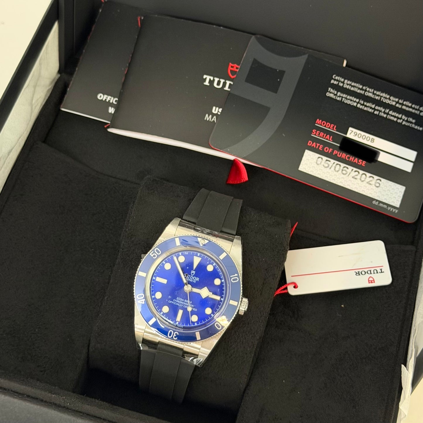 NEW Tudor BB54 Blue 79000B