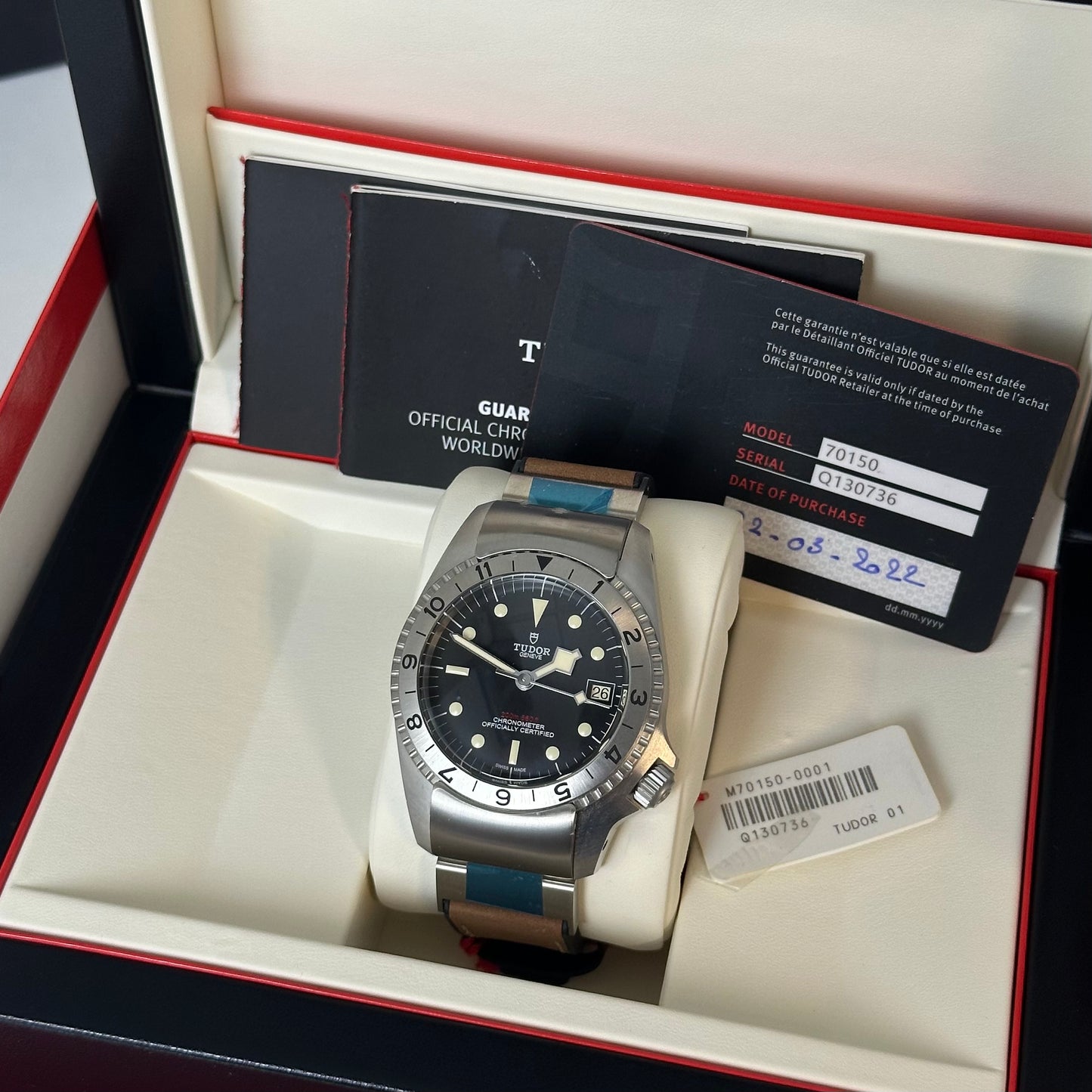 NEW Tudor Black Bay P01 70150